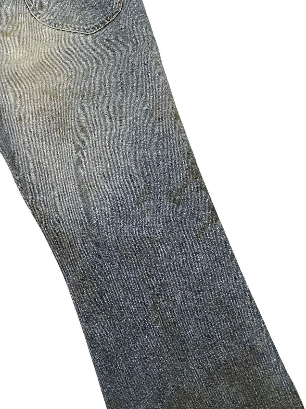 Lee Flare Jeans Lee Japan Dirty Distress Boot Cut 7🟦8 Size US 33 - 19 Thumbnail