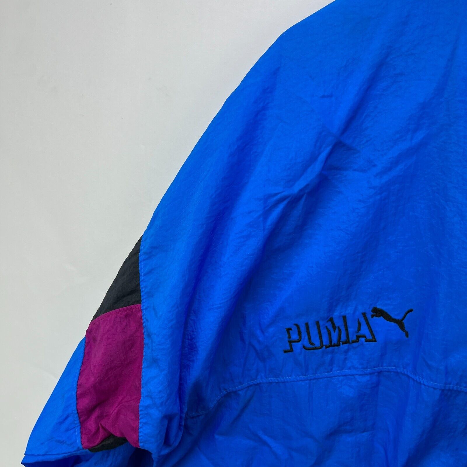 Puma × Vintage Vintage 90s Puma Windbreaker Track Jacket Tracksuit Large Size US L / EU 52-54 / 3 - 9 Thumbnail