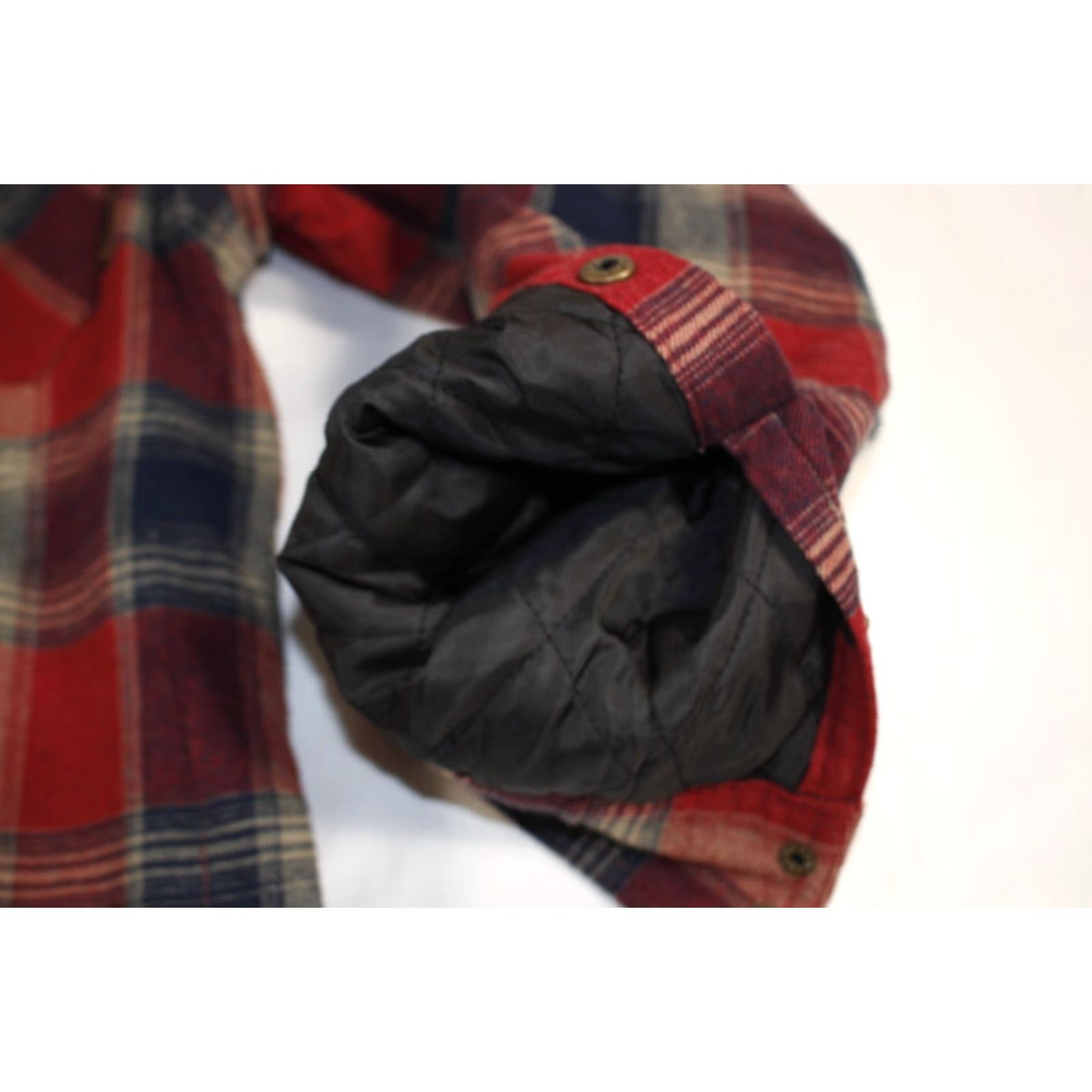 Vintage Legendary Whitetails Shirt Mens S Thermal Lined Flannel Jacket Shacket Plaid Red Size US S / EU 44-46 / 1 - 3 Thumbnail