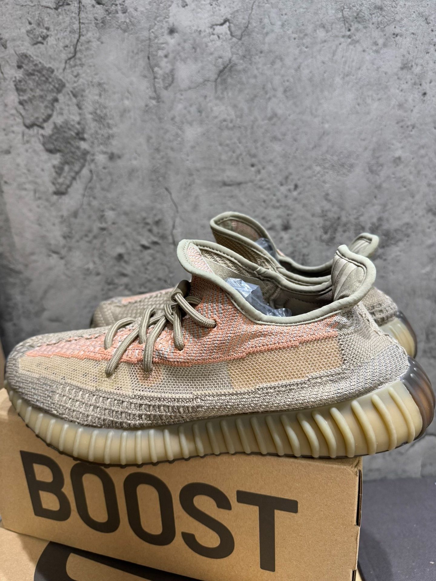 Adidas Adidas YEEZY350 Orange Lowtop Sneakers S Men Size US 10 / EU 43 - 1 Thumbnail