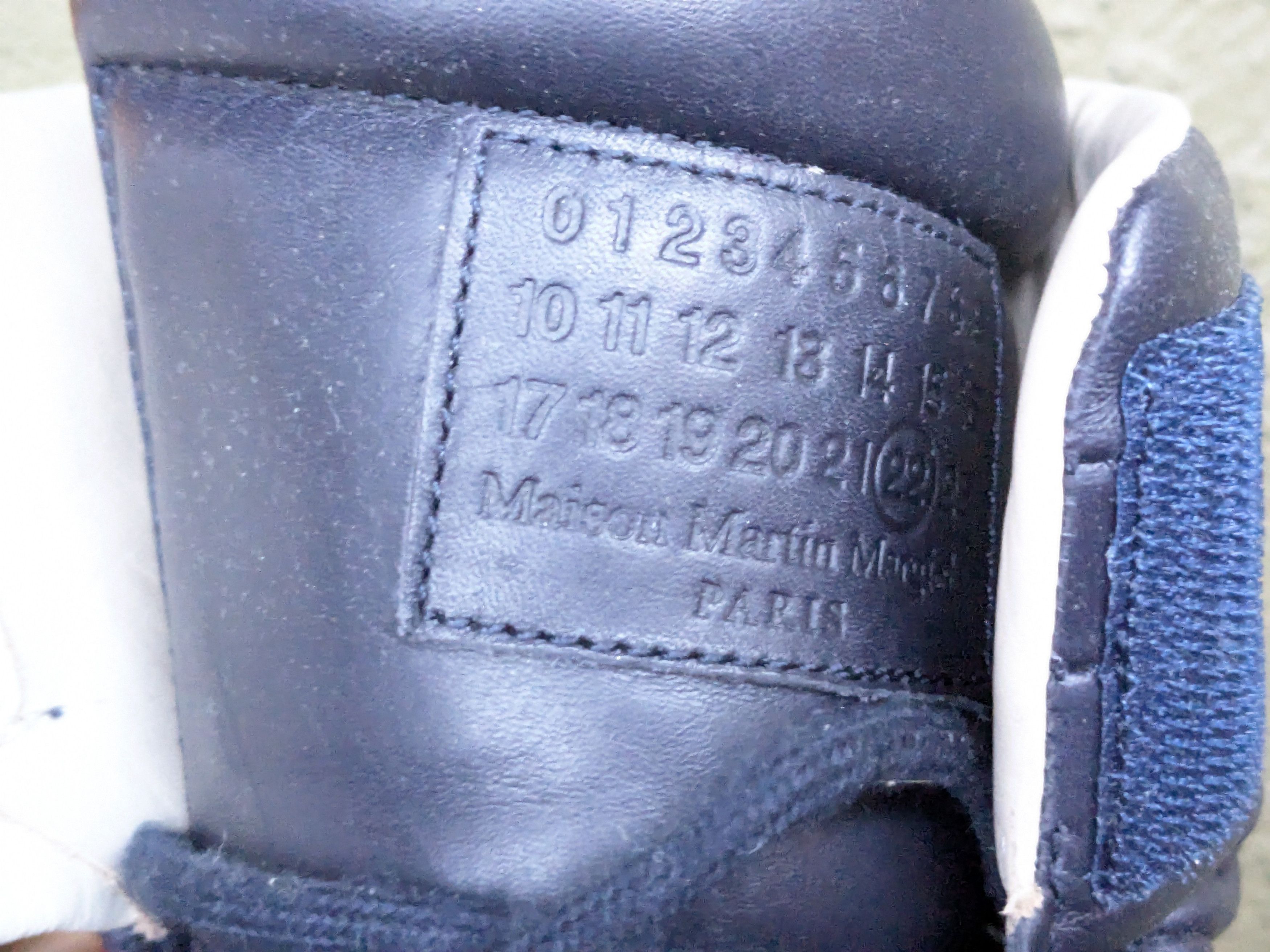 Maison Margiela Maison Margiela Future High Tops Navy Blue 11 44 Leather Size US 11 / EU 44 - 3 Thumbnail