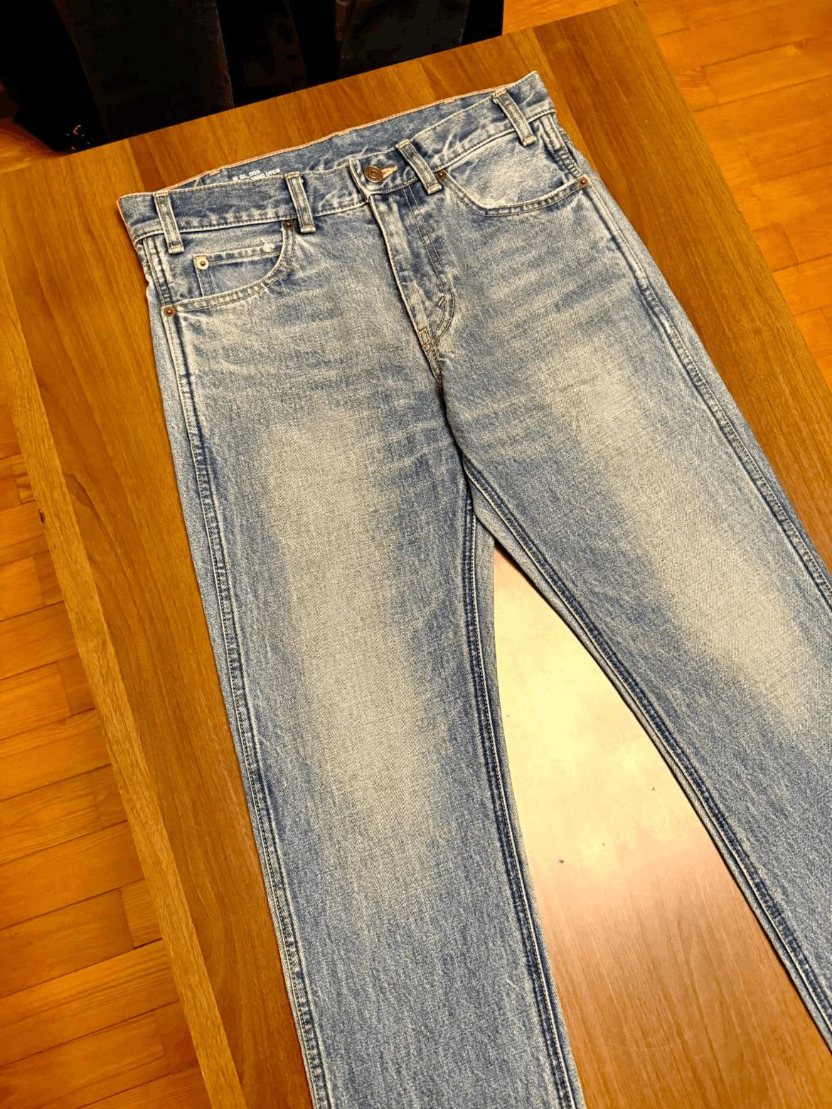 Celine Celine 19SS Heavy Washed Straight Leg Denim Size US 28 / EU 44 - 2 Thumbnail