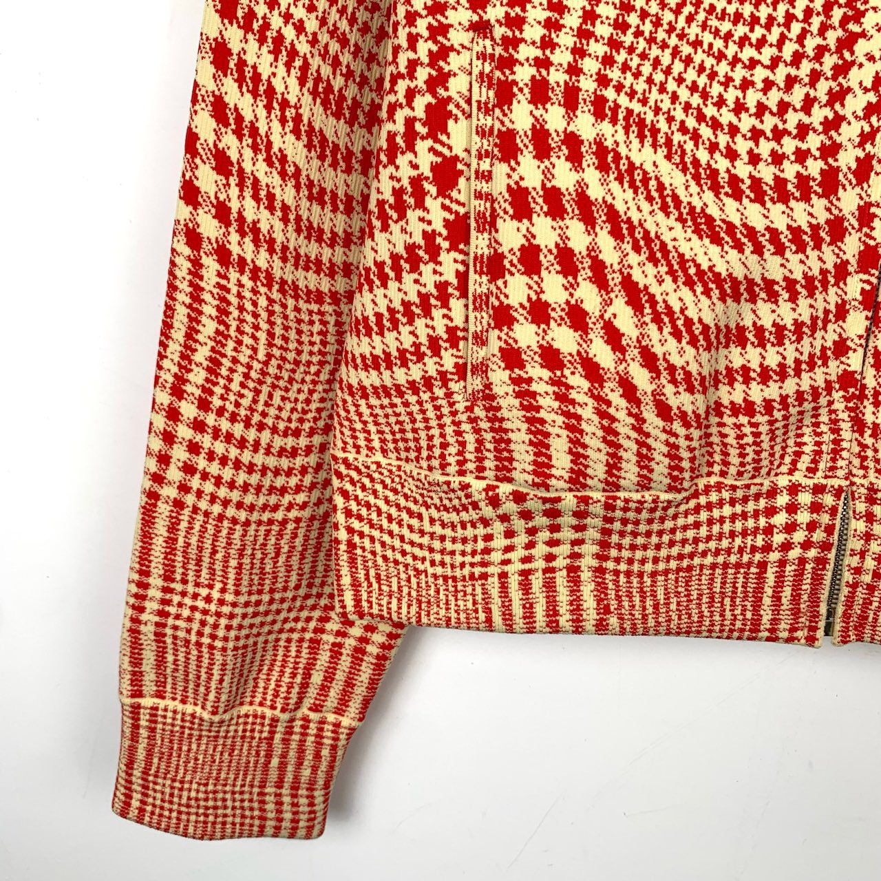 Burberry Burberry bbr red and yellow colorway kilims zipper jacket Size XS / US 0-2 / IT 36-38 - 4 Thumbnail