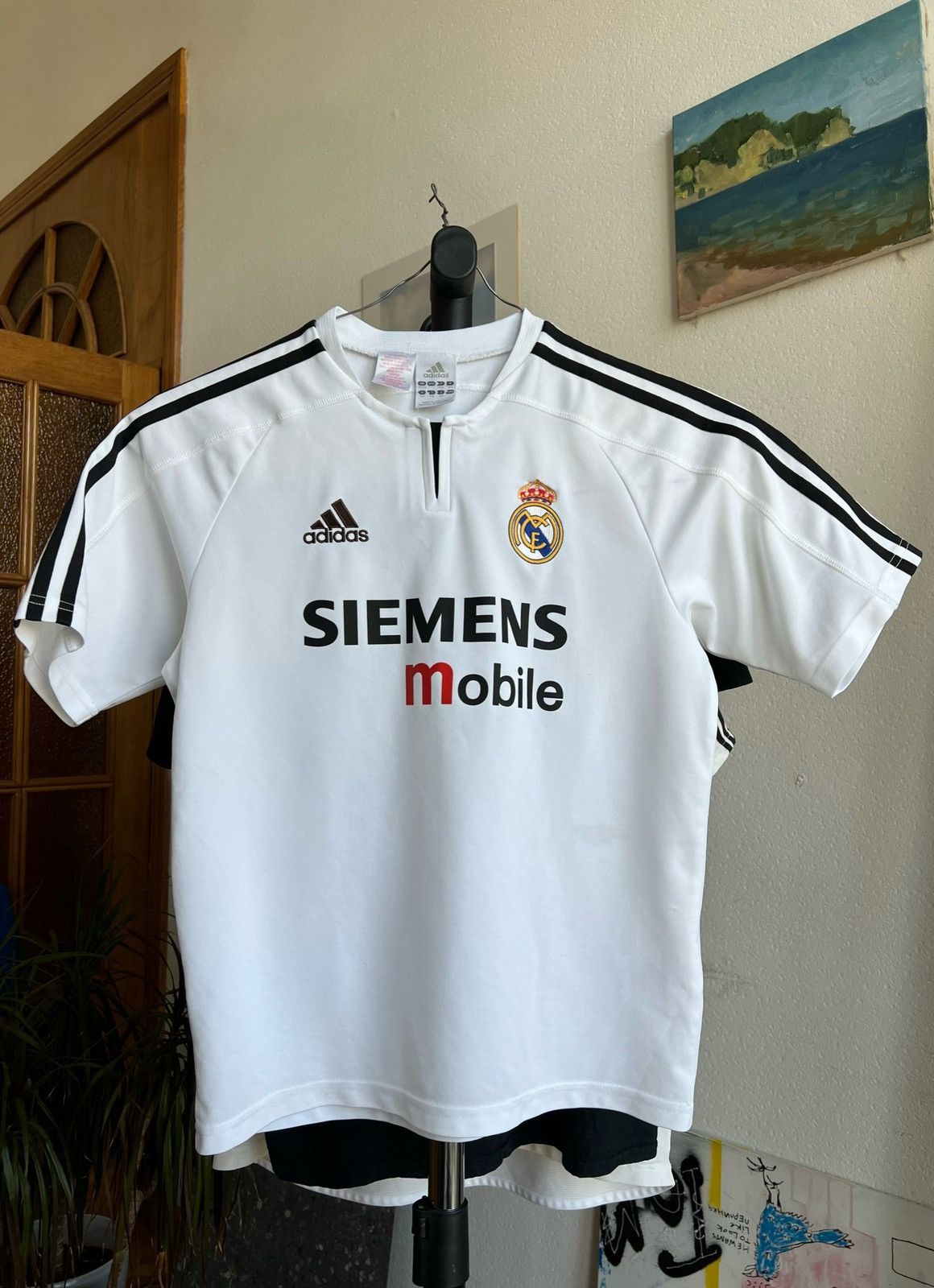 Adidas × Chelsea Soccer 2003 Real Madrid Jersey Camiseta Home