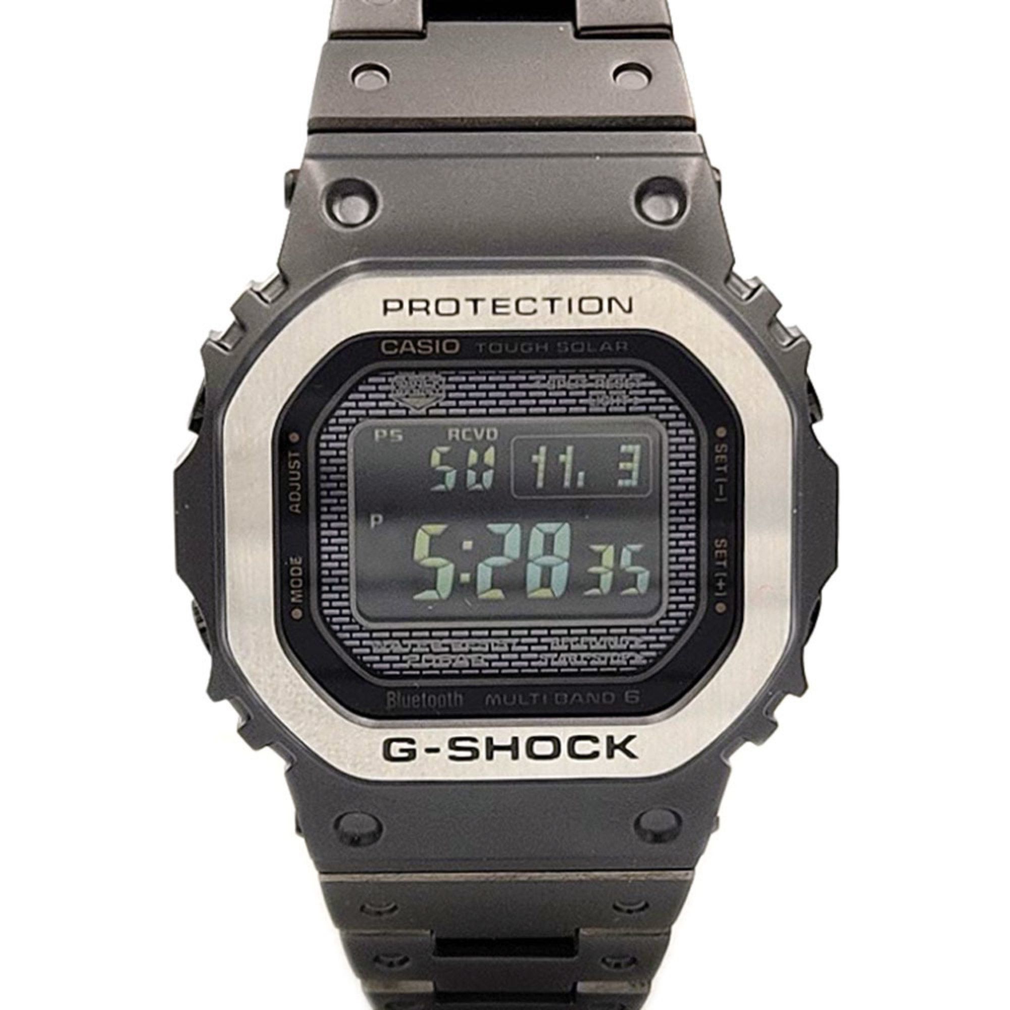 Casio CASIO G-Shock Digital Dial Full Metal B5000MB-1JF Black Stainless Steel S Wristwatch Men's Size ONE SIZE - 1 Thumbnail