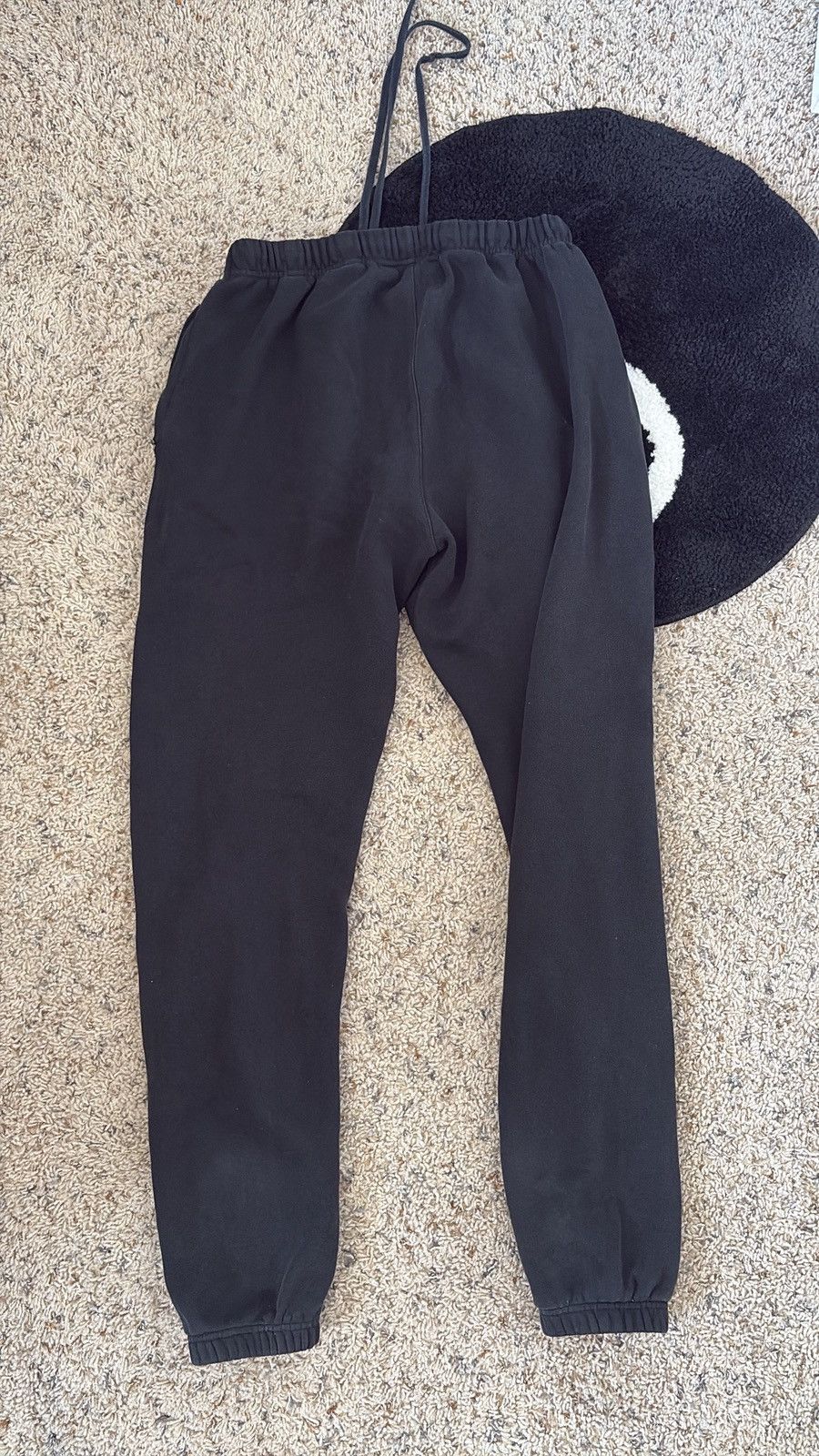 Essentials Fear of God Essentials Sweatpants 'Stretch Limo' | Black Size US 34 / EU 50 - 4 Thumbnail
