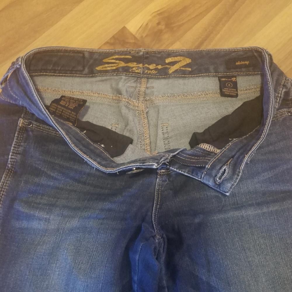 Studio Seven Seven7 Skinny Jeans Size 4 Size 27" / US 4 / IT 40 - 2 Thumbnail