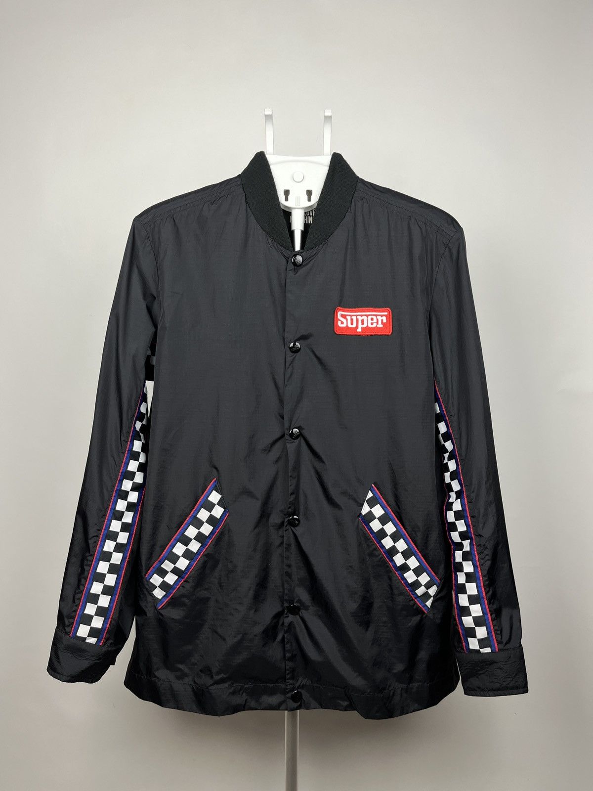 Italian Designers Moschino Streetwear Love Moschino Racing Bomber Coach Jacket Grailed