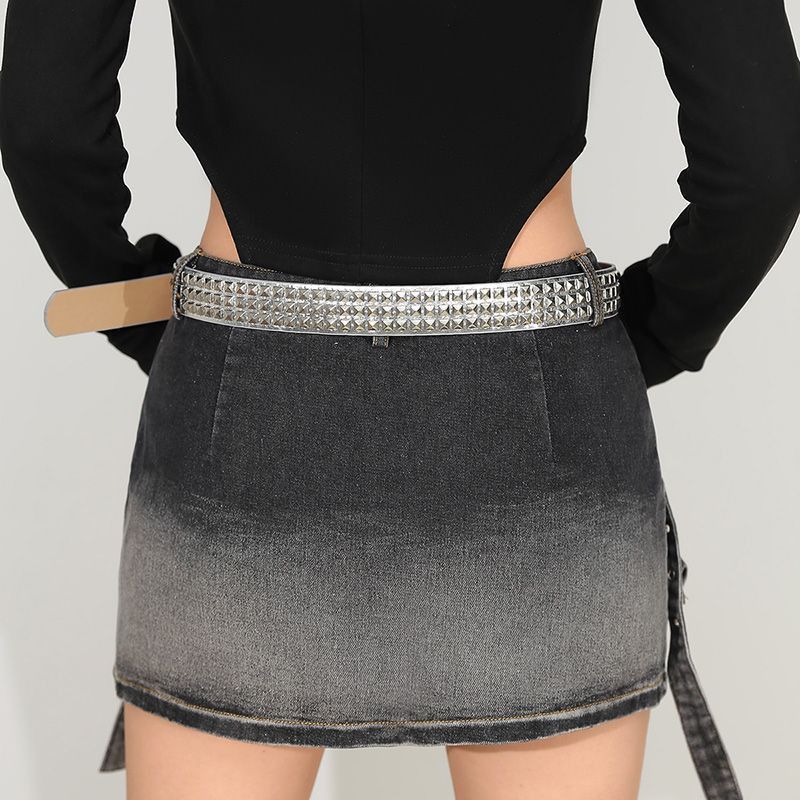 Designer Vintage Vintage Belt Riveted Belts Menswear Accessories Size ONE SIZE - 5 Thumbnail