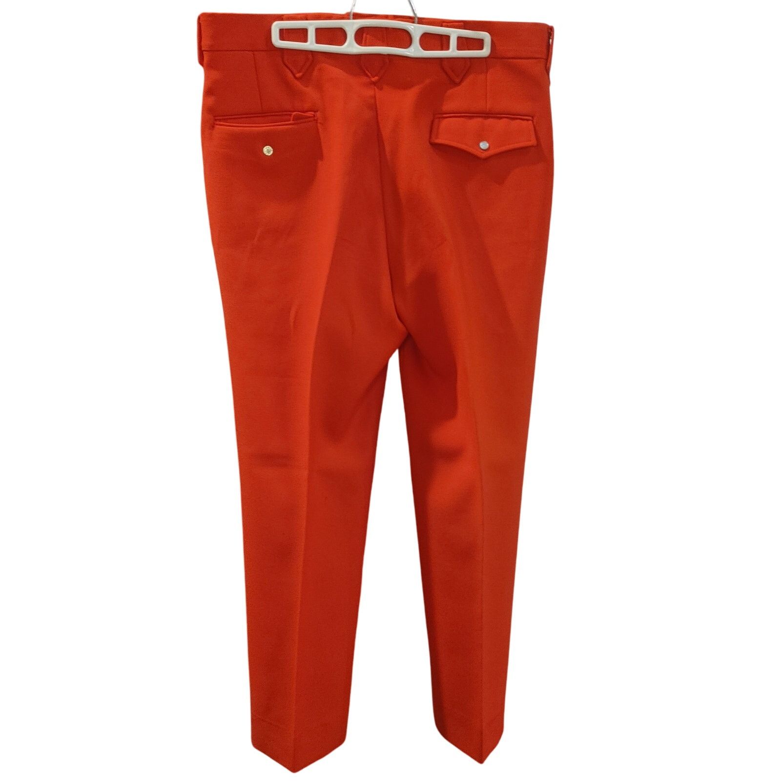 Other Mesquite Women's 36 Bright Red Straight Leg Denim Jeans Size 36" / US 14 / IT 50 - 2 Thumbnail