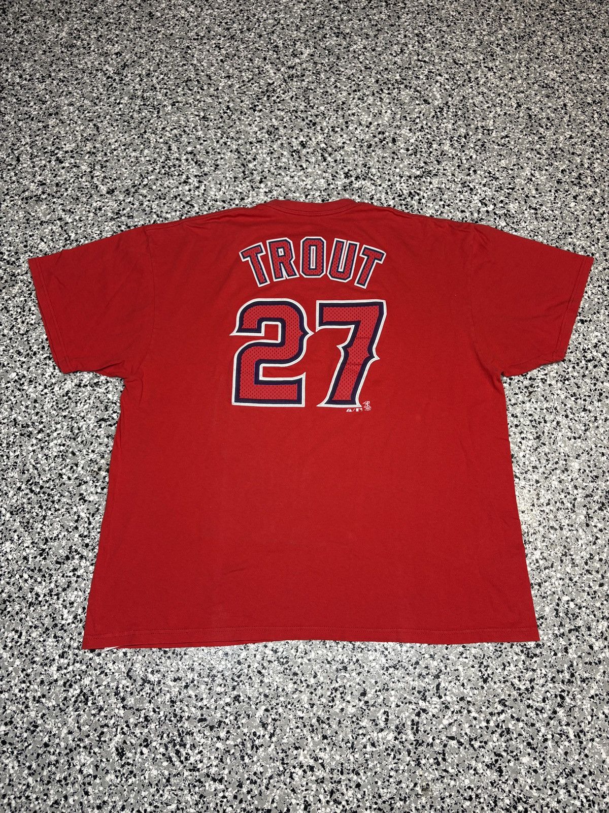 MLB Vintage MLB Anaheim Angels “TROUT #27” T-Shirt Size 2XL 0797 Size US XXL / EU 58 / 5 - 2 Thumbnail