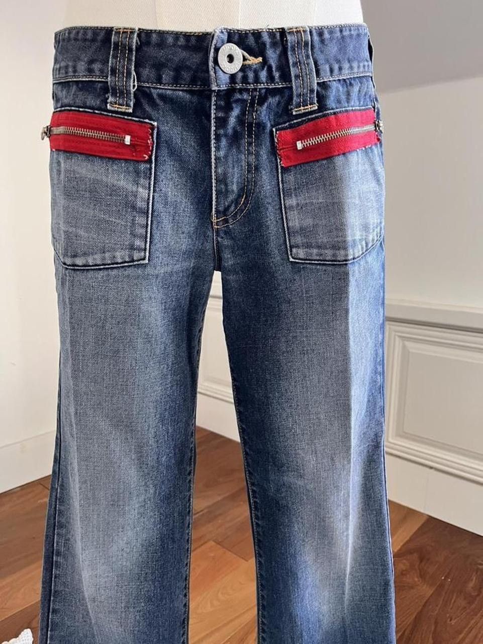 Other Mooks 90s Aussie VINTAGE low rise flare jeans size -30 Size 30" / US 8 / IT 44 - 3 Thumbnail