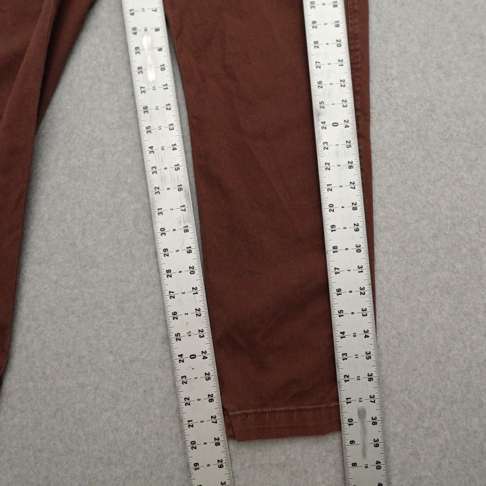 Levi's Levi’s XX Chino EZ Mens Small (31X28) Brown Pants Relaxed Inseam 28 Straight Jeans Size US 31 - 7 Thumbnail