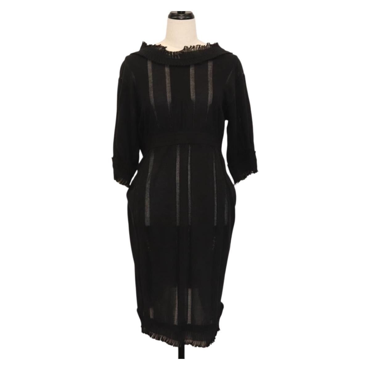 Chanel Chanel One Piece Cotton Black CC Shirt Size ONE SIZE - 1 Thumbnail