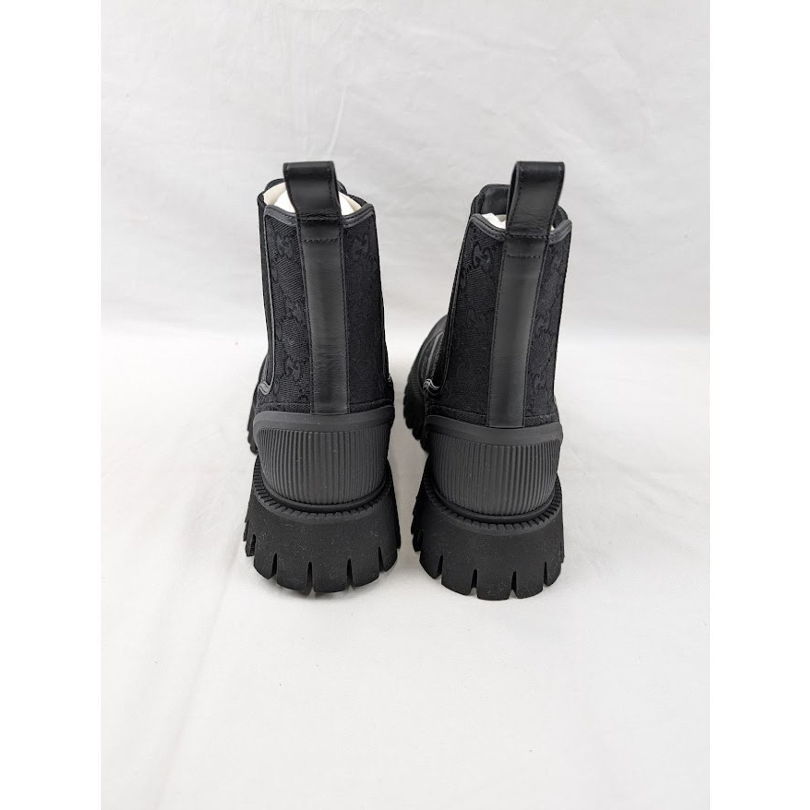 Gucci o1rshd1 New Canvas GG Boots in Black Size US 9 / EU 42 - 15 Thumbnail