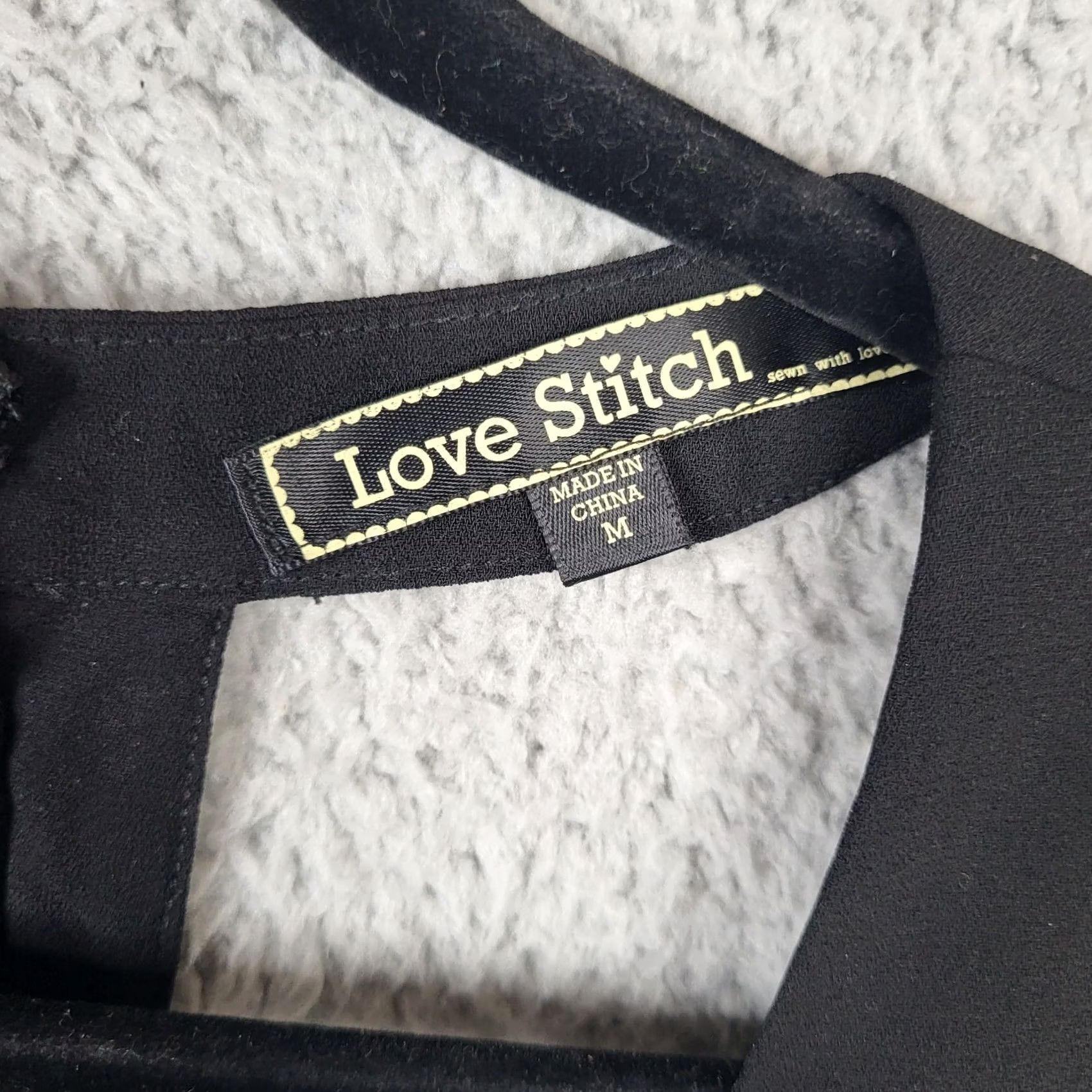 Vintage Lovestitch Black Scoop Neck Sleeveless Dress M Women’s A-Line Casual Short Dress Size M / US 6-8 / IT 42-44 - 2 Thumbnail