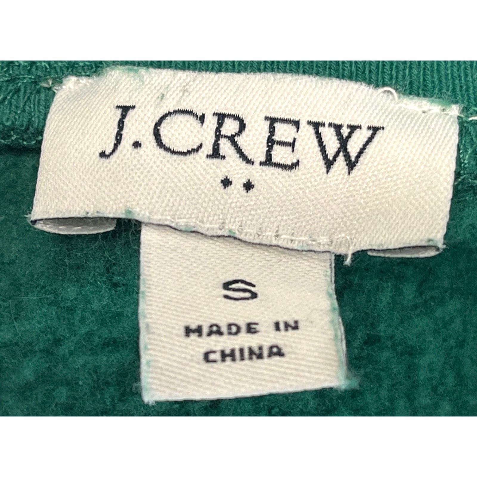 J.Crew J. Crew Green Long Sleeve Tunic Sweatshirt Women's Small Size S / US 4 / IT 40 - 6 Thumbnail