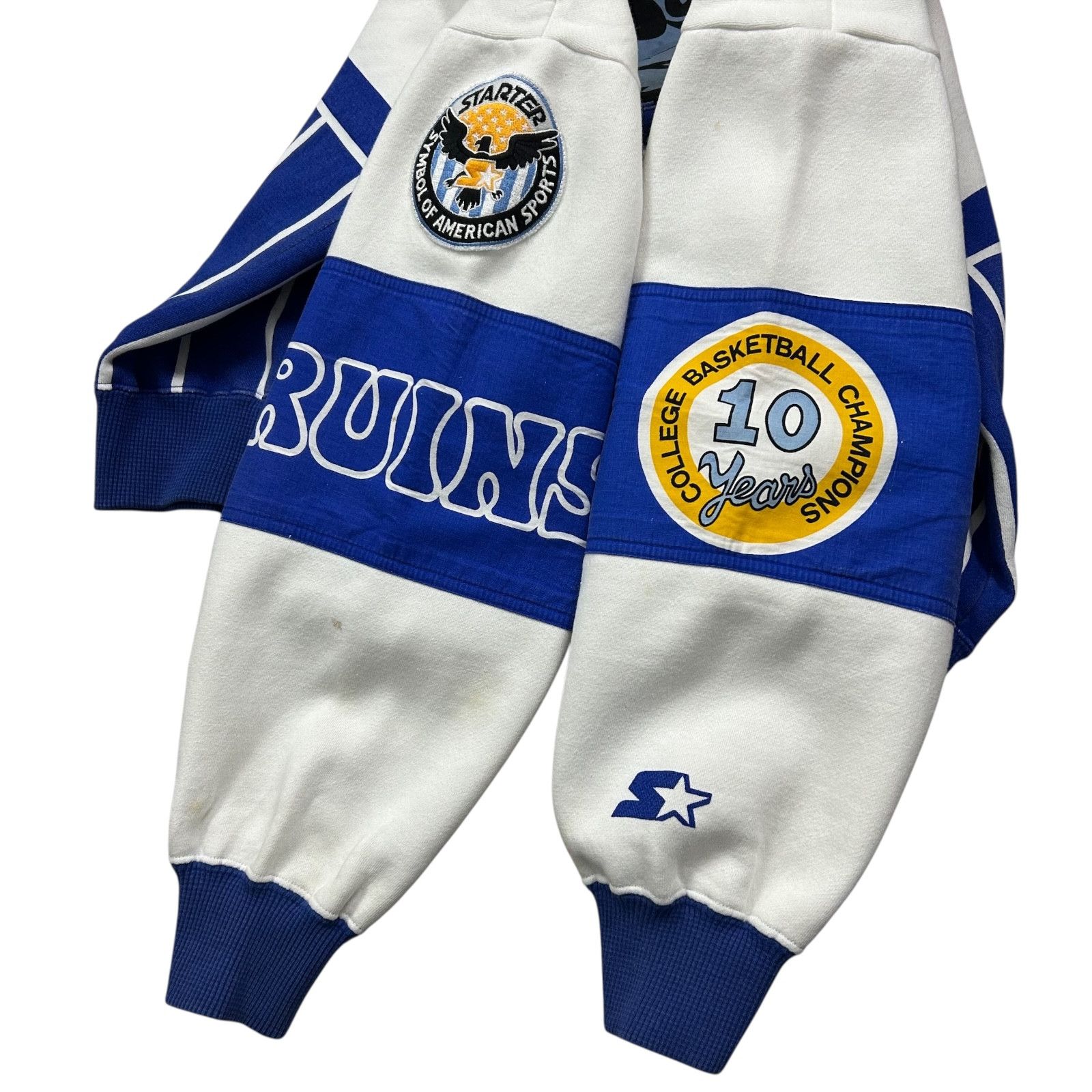 NCAA VTG 80s 90s UCLA BRUINS STARTER AOP SWEATSHIRT Size US L / EU 52-54 / 3 - 5 Thumbnail