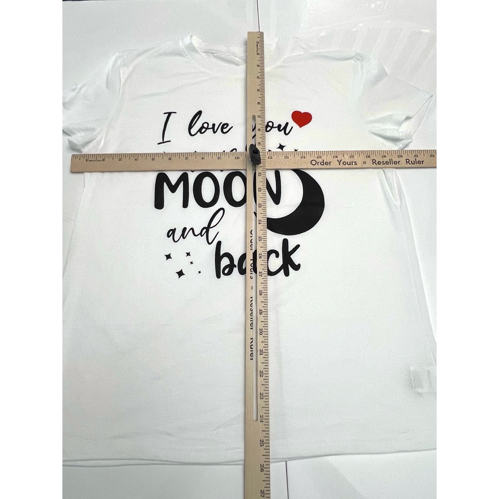 Other Woman’s I Love you to the moon and back White T-Shirt Size M / US 6-8 / IT 42-44 - 8 Thumbnail