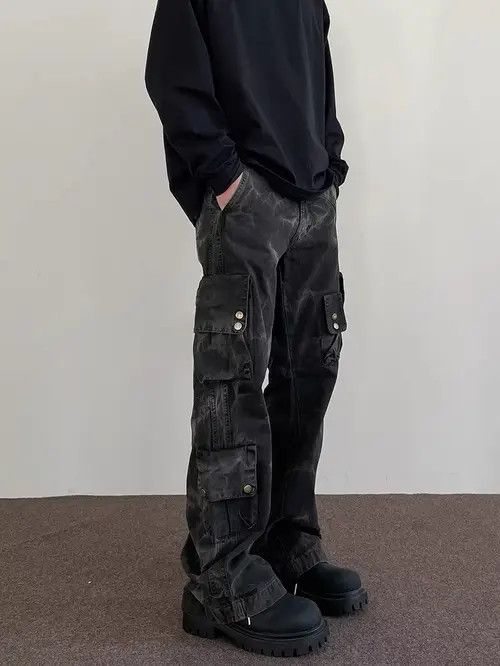 Japanese Brand Retro punk pants Size US 32 / EU 48 - 8 Thumbnail