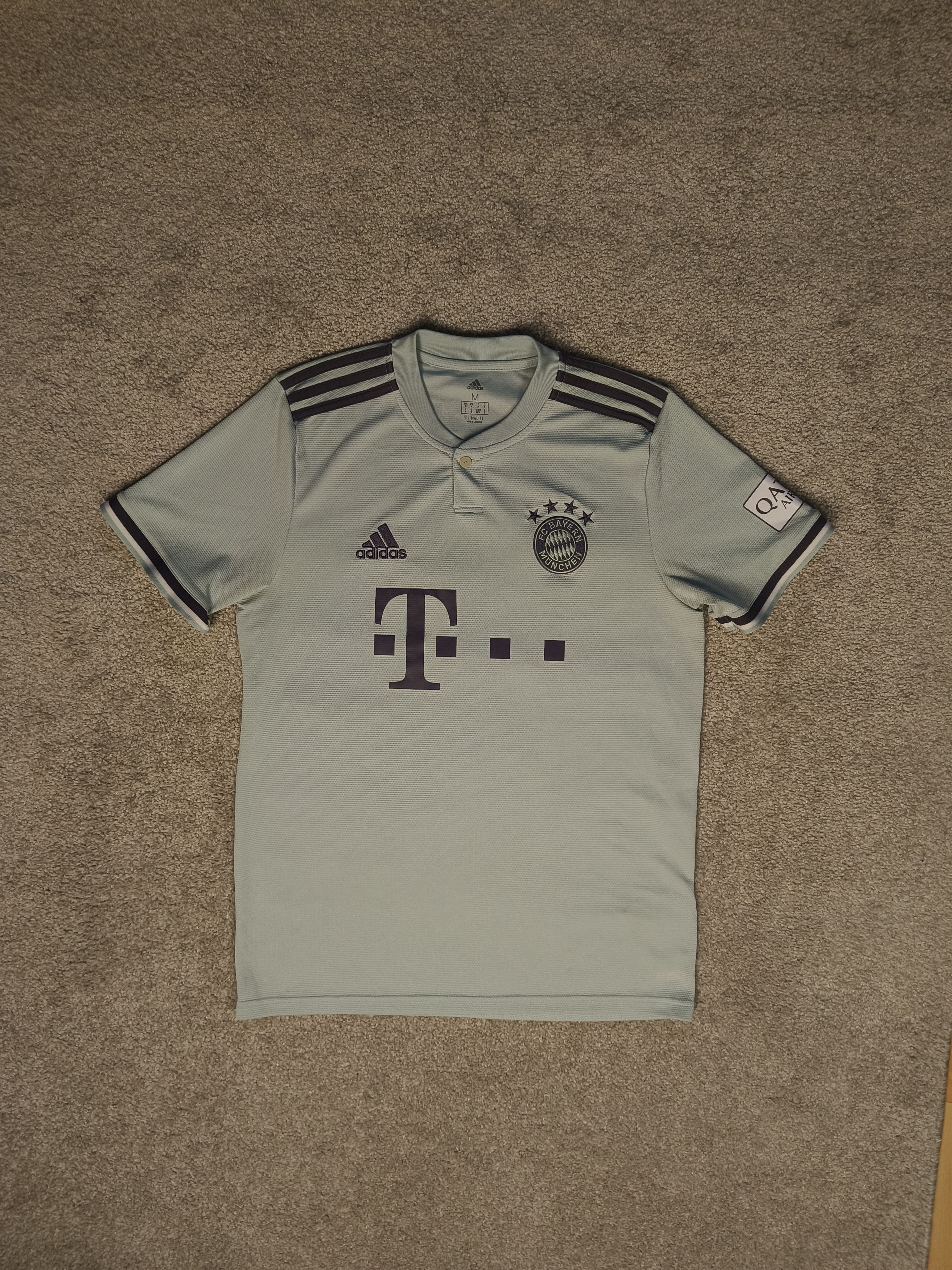 Adidas adidas FC Bayern Munich Away 18/19 T-Shirt Jersey Size US M / EU 48-50 / 2 - 1 Thumbnail