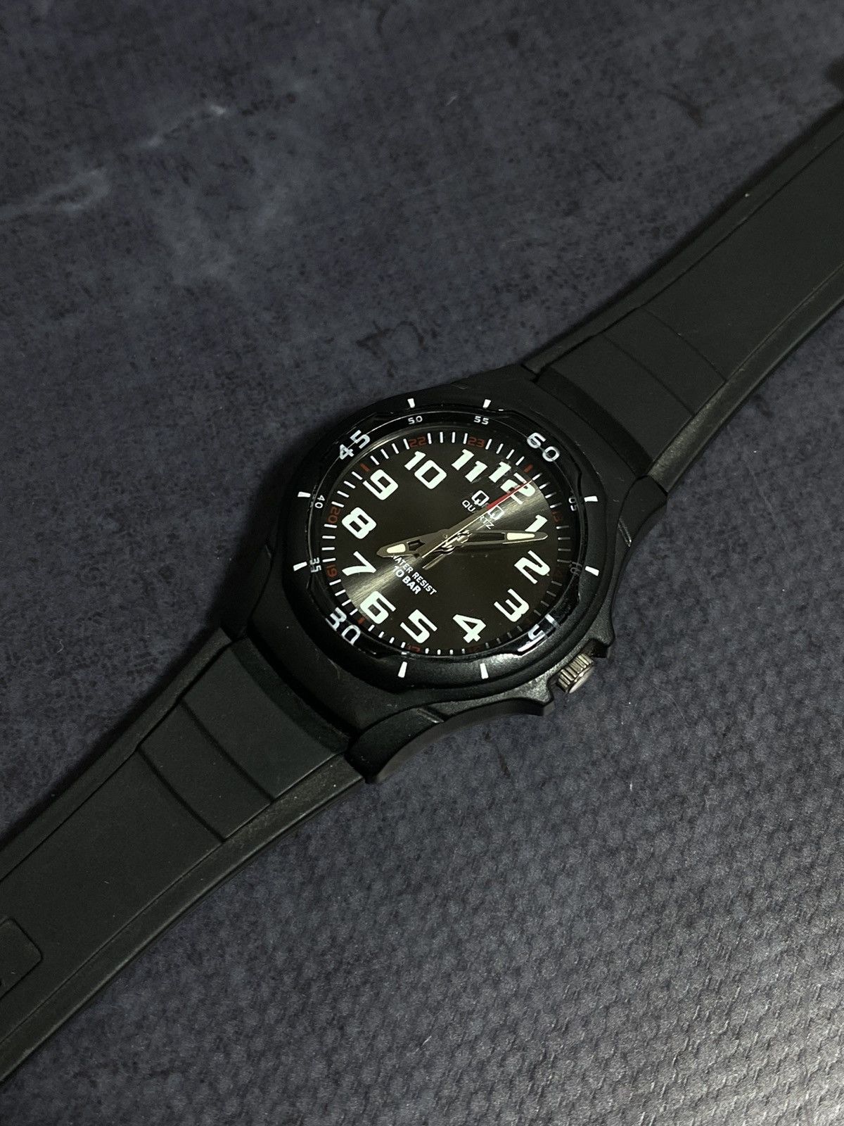 Japanese Brand × Vintage Q&Q Vintage 00s Military-Style Watch | 10BAR Water Resist Size ONE SIZE - 6 Thumbnail