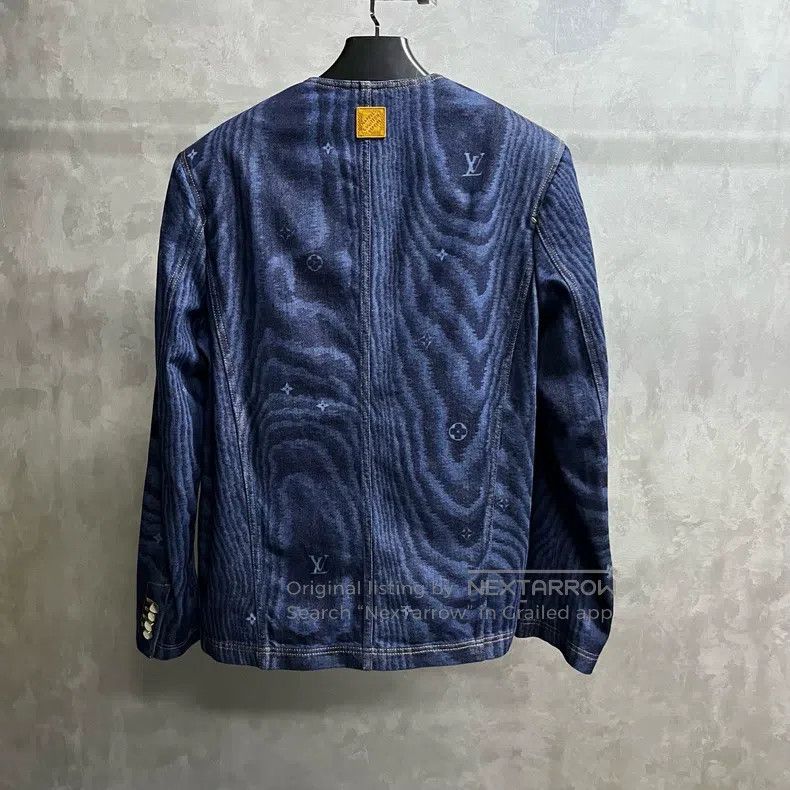 Louis Vuitton Louis Vuitton 25 Latest Blue Collarless Denim Riveted Full Size US M / EU 48-50 / 2 - 5 Thumbnail