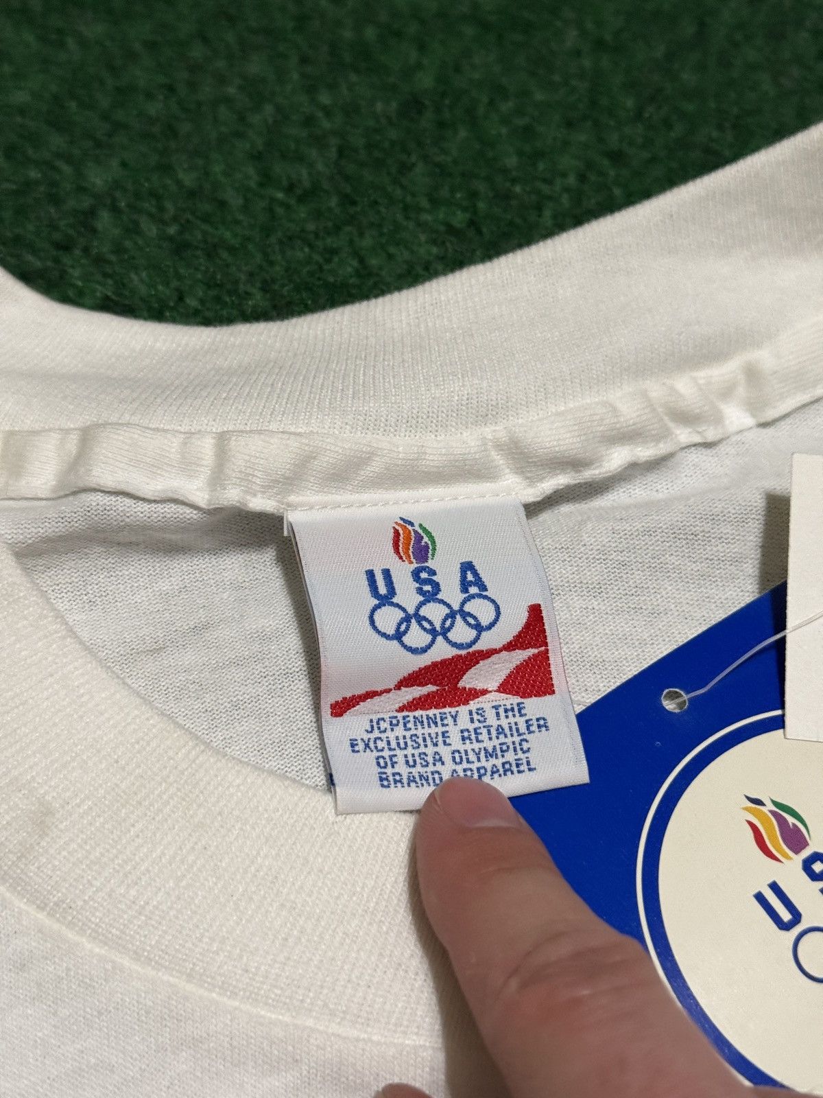 JCPenney USA Olympics Cycling JC Penny 90s XL T Shirt Deadstock NWT Size US XL / EU 56 / 4 - 3 Thumbnail
