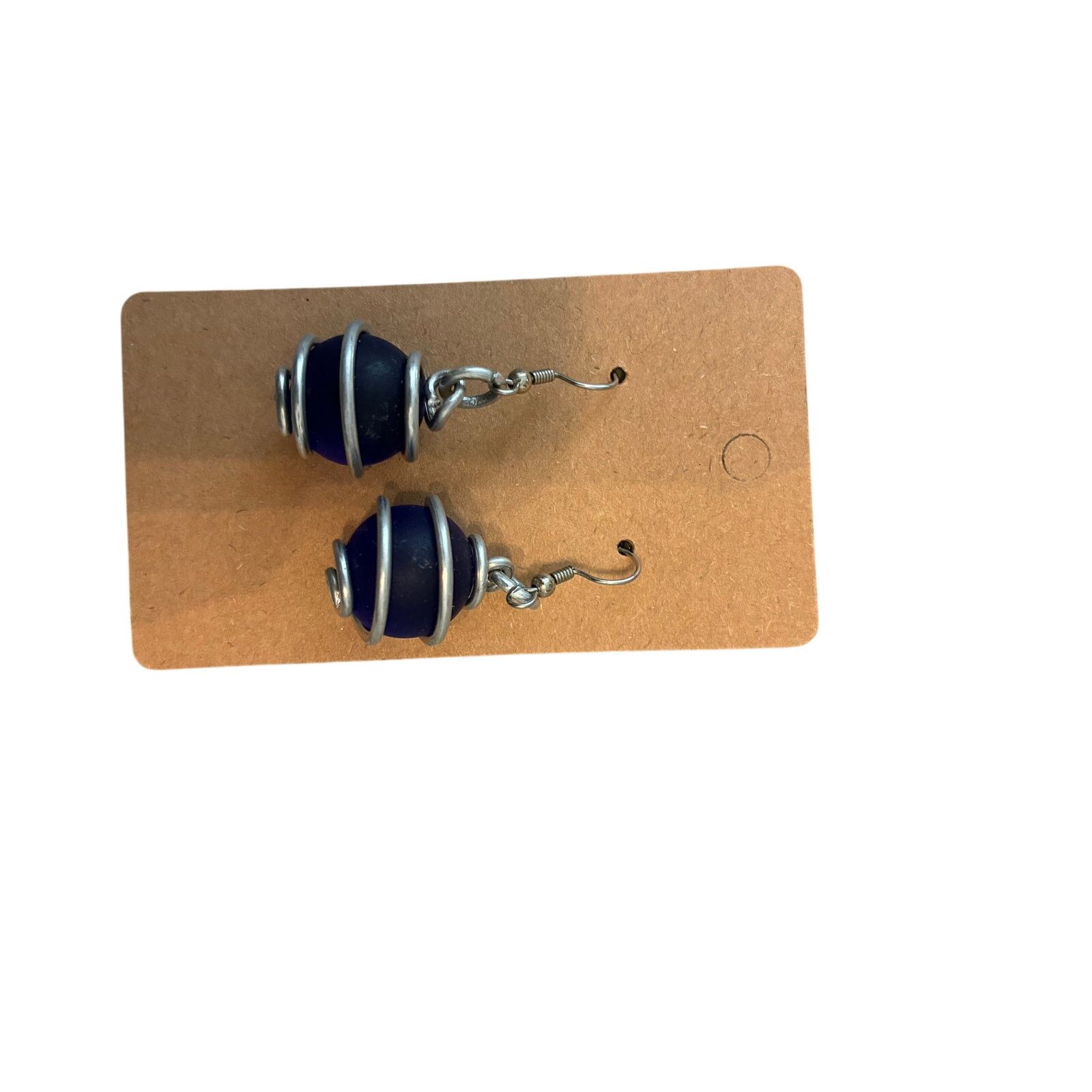 Other Miracle Pearl Earrings Silver Spiral Eclectic Women's O/S Size ONE SIZE - 3 Thumbnail