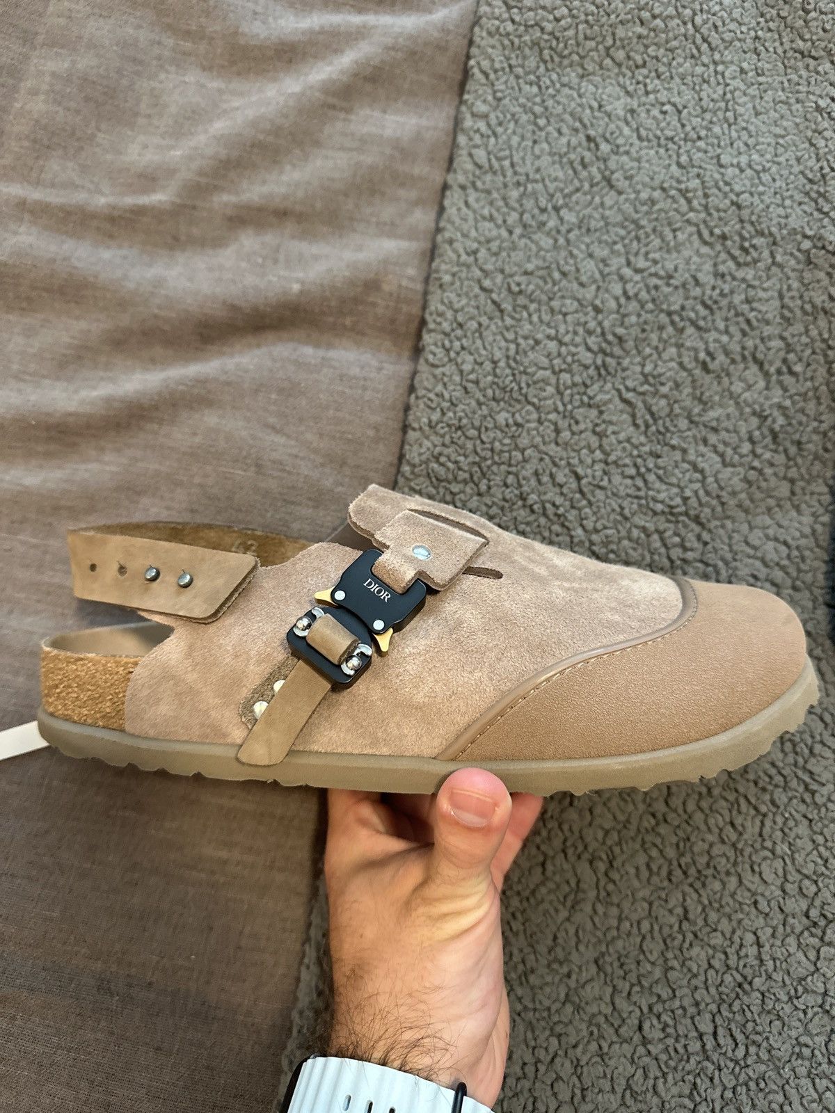 Birkenstock × Dior Birkenstock x Dior Tokio Mule ‘Brown’ Size US 9 / EU 42 - 4 Thumbnail