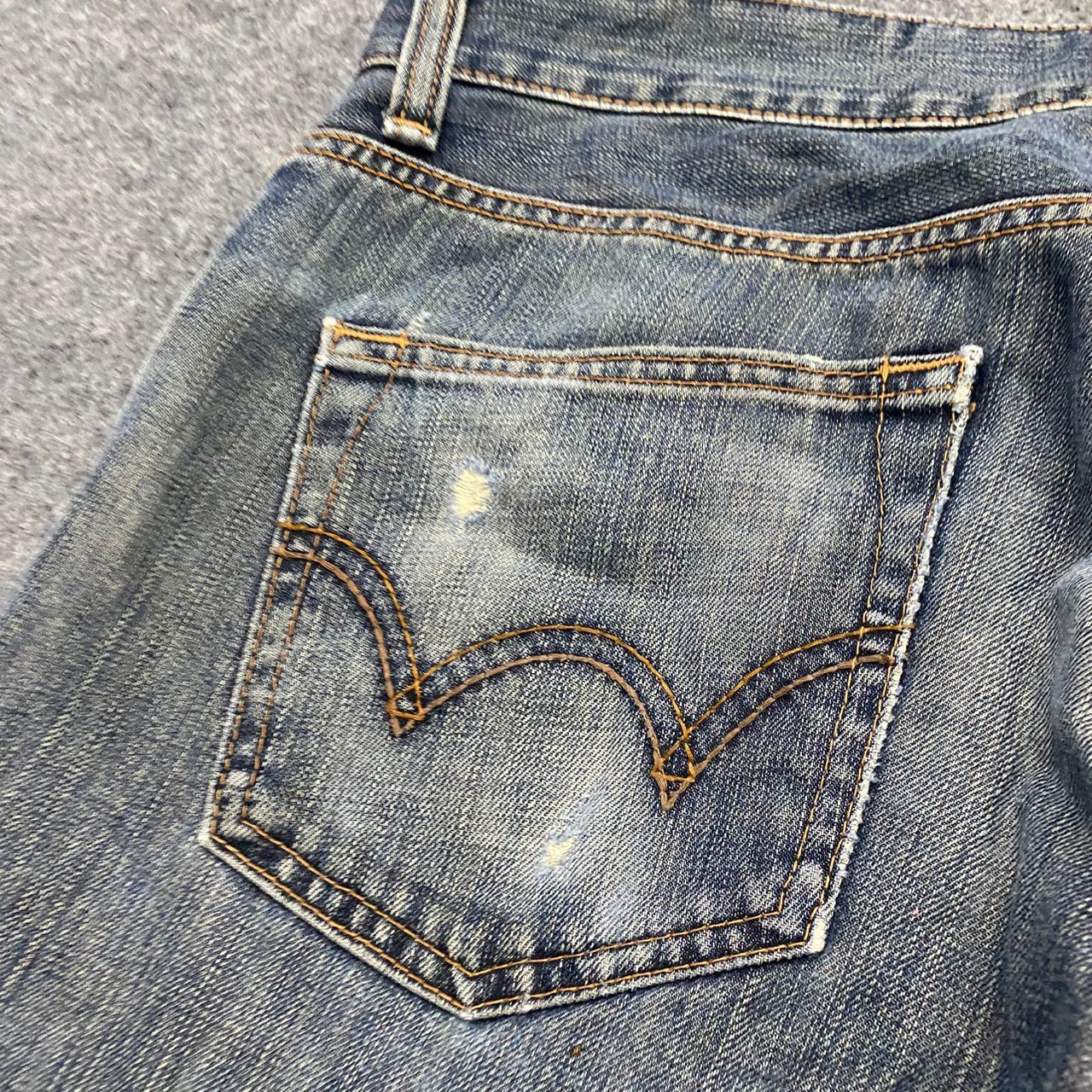 Edwin 💥Best Offer💥Vintage Edwin 503 Distressed Denim Size US 34 / EU 50 - 14 Thumbnail