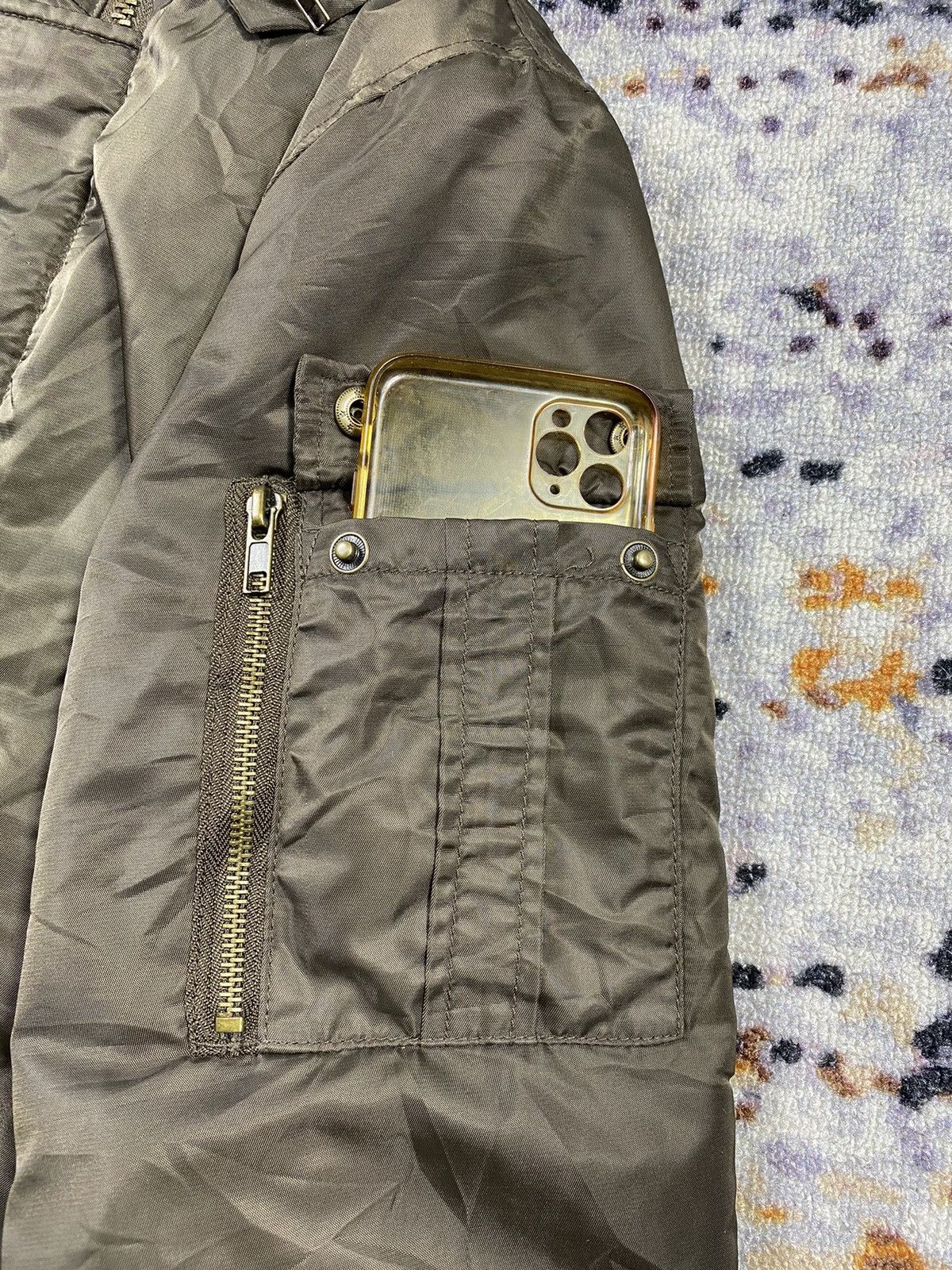 If Six Was Nine c.o.l.z.a - Fur Boxy Coat bomber army Jacket Size US L / EU 52-54 / 3 - 7 Thumbnail