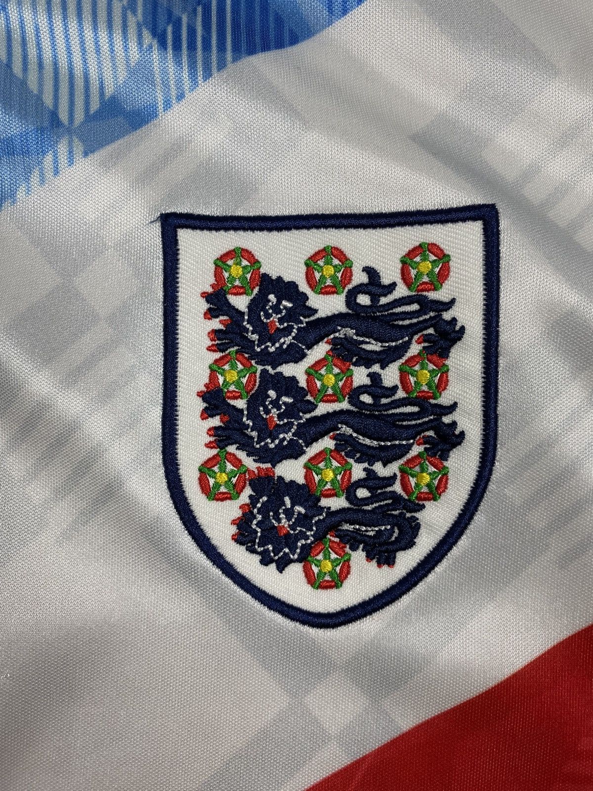 Other Score Draw England 1990-92 Retro Jersey No.19 L Size US L / EU 52-54 / 3 - 8 Thumbnail