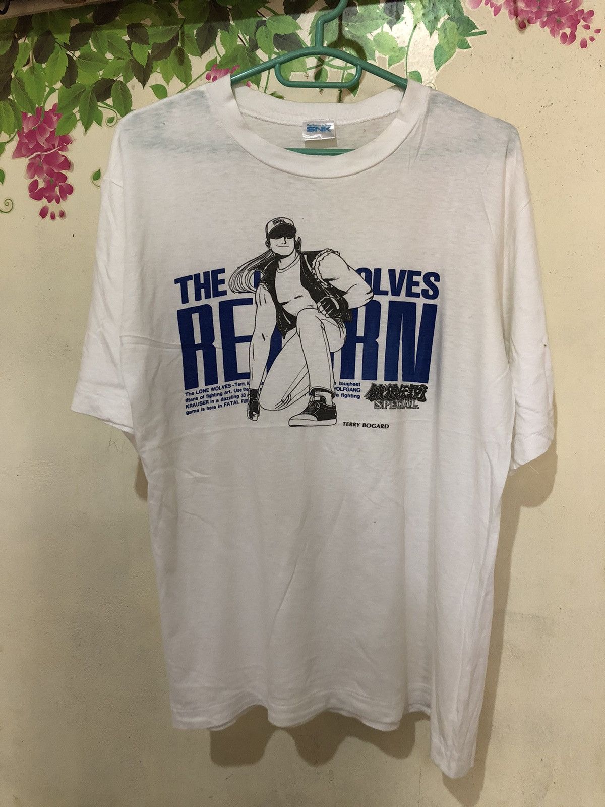 Japanese Brand × The Game × Vintage Vintage SNK Terry Bogard video games t-shirt Size US S / EU 44-46 / 1 - 1 Thumbnail