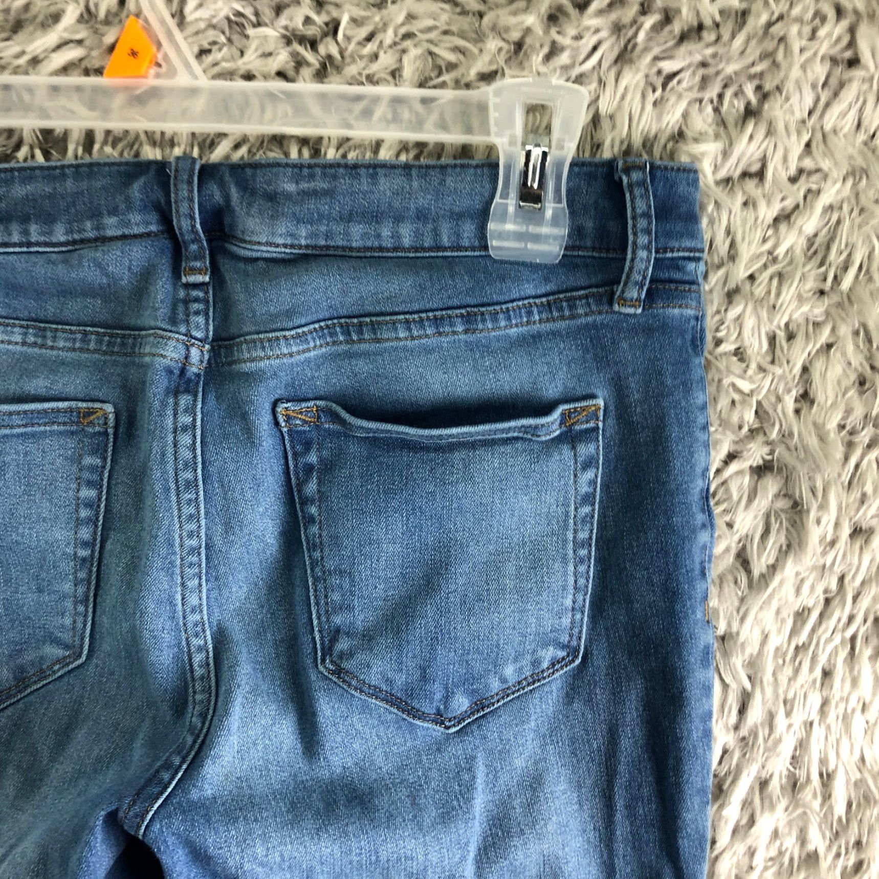 Denime a.n.a Womens Jeans Mid Rise Jegging 8 Regular Blue Denim Jeans Womens Size 30" / US 8 / IT 44 - 6 Thumbnail