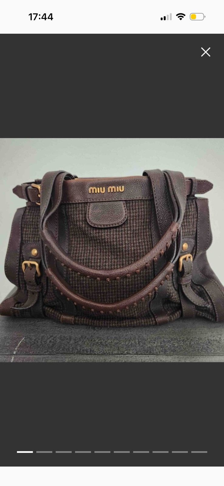 Miu Miu Vintage Miu Miu handbag Size ONE SIZE - 1 Thumbnail