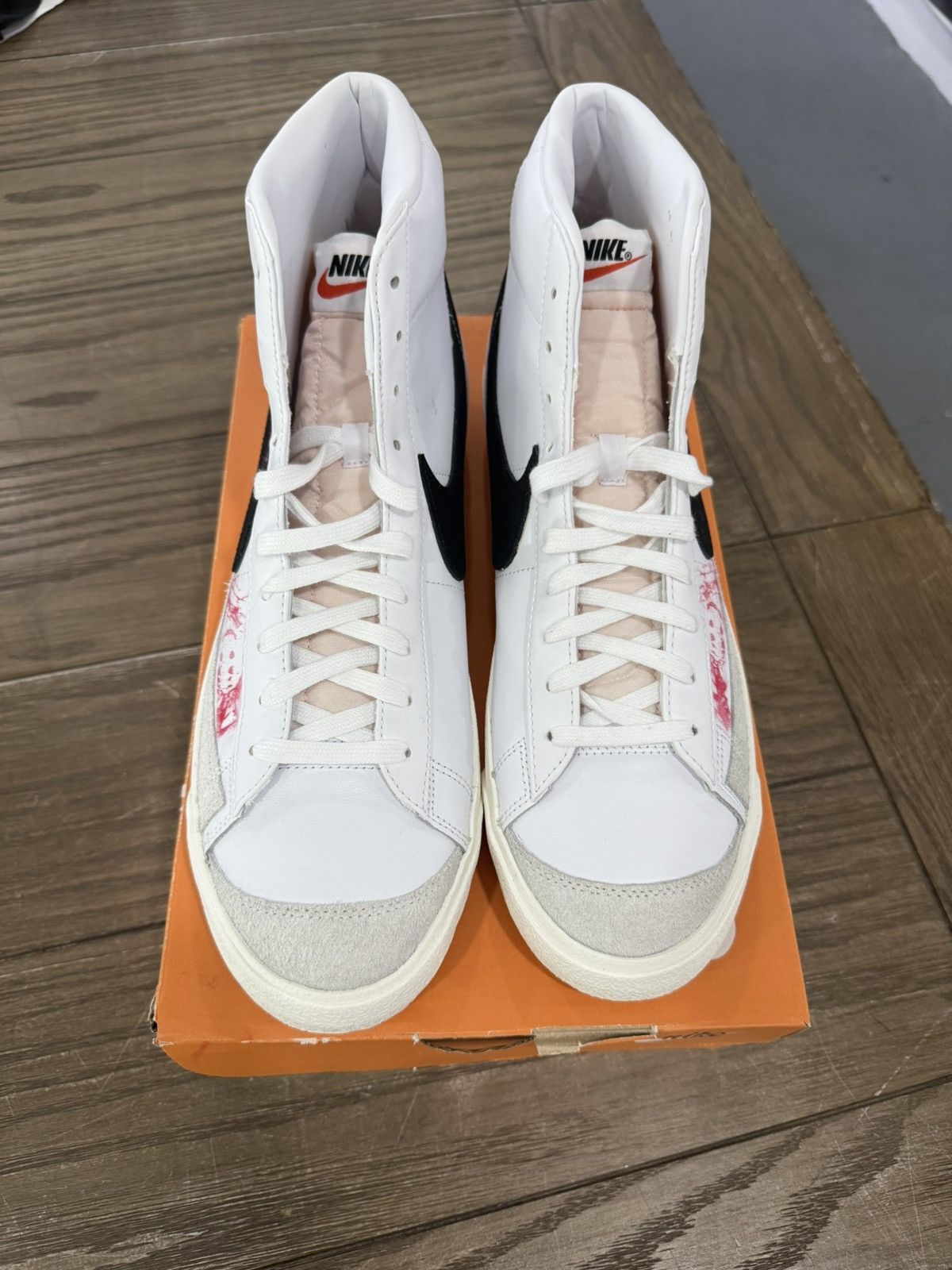 Kitowares ☠️ KITOWARES Custom Nike Blazer High Top Catacombs Size 13 ☠️ Size US 13 / EU 46 - 4 Thumbnail