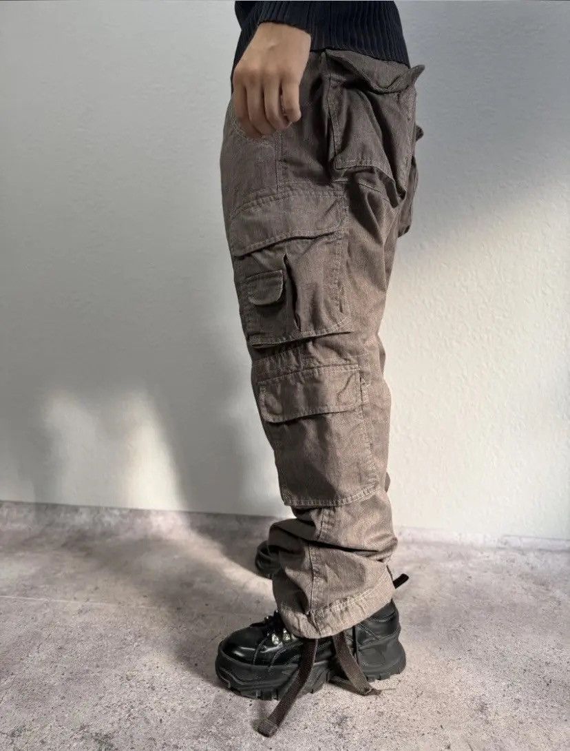 14th Addiction × Japanese Brand × Le Grande Bleu (L.G.B.) Junya Watanabe Style G Star Raw Cargo Pants Bondage GOA Size US 34 / EU 50 - 11 Thumbnail