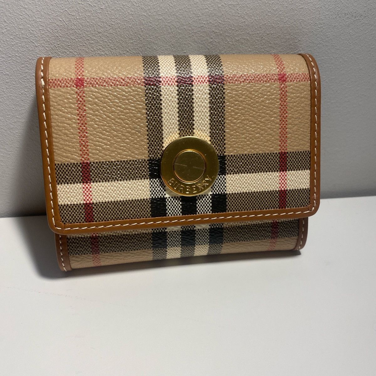 Burberry Burberry Lancaster Check trifold wallet Size ONE SIZE - 1 Thumbnail