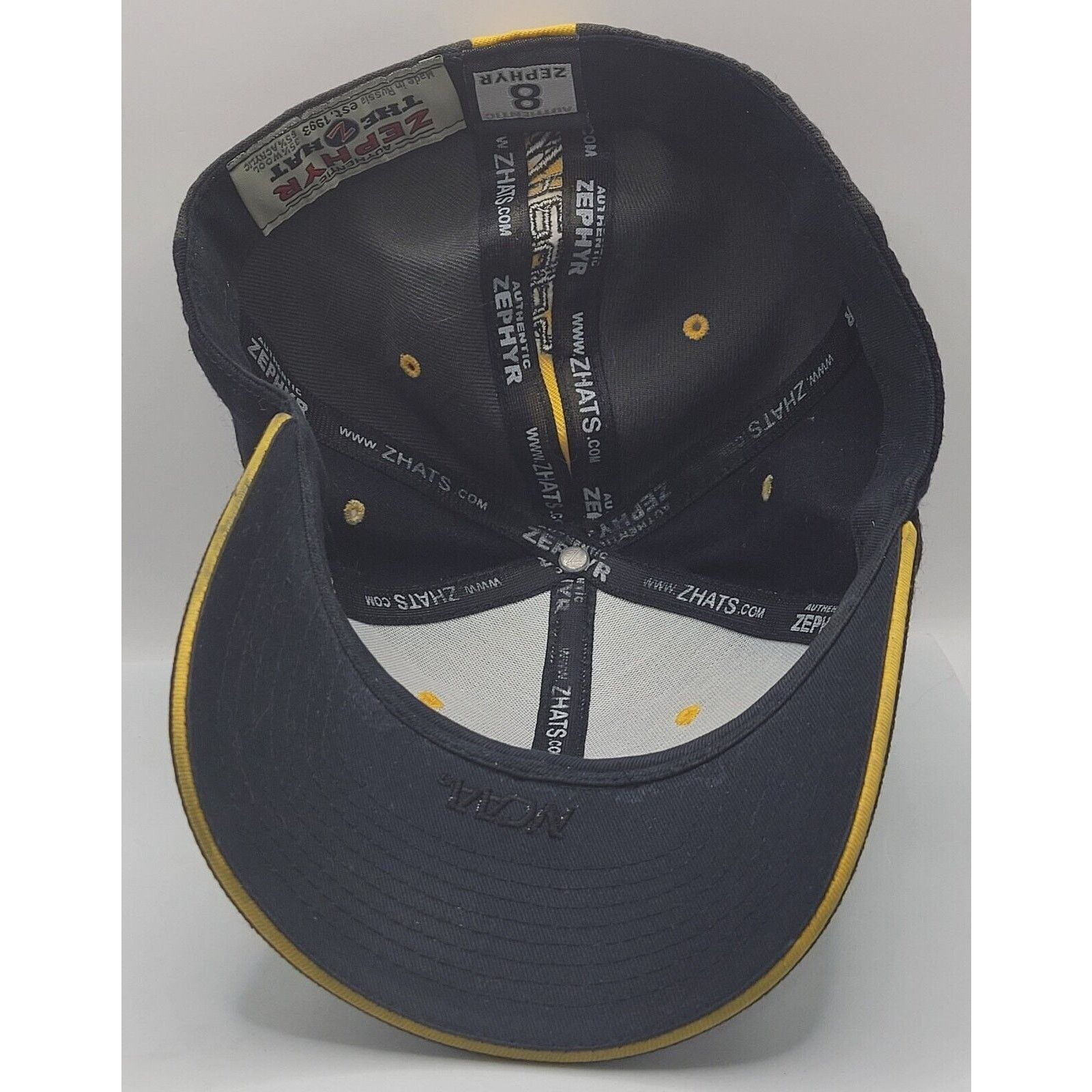 Zephyr Vintage Zephyr Iowa Hawkeyes Fitted Cap Sz 8 NCAA Wool Size ONE SIZE - 10 Thumbnail