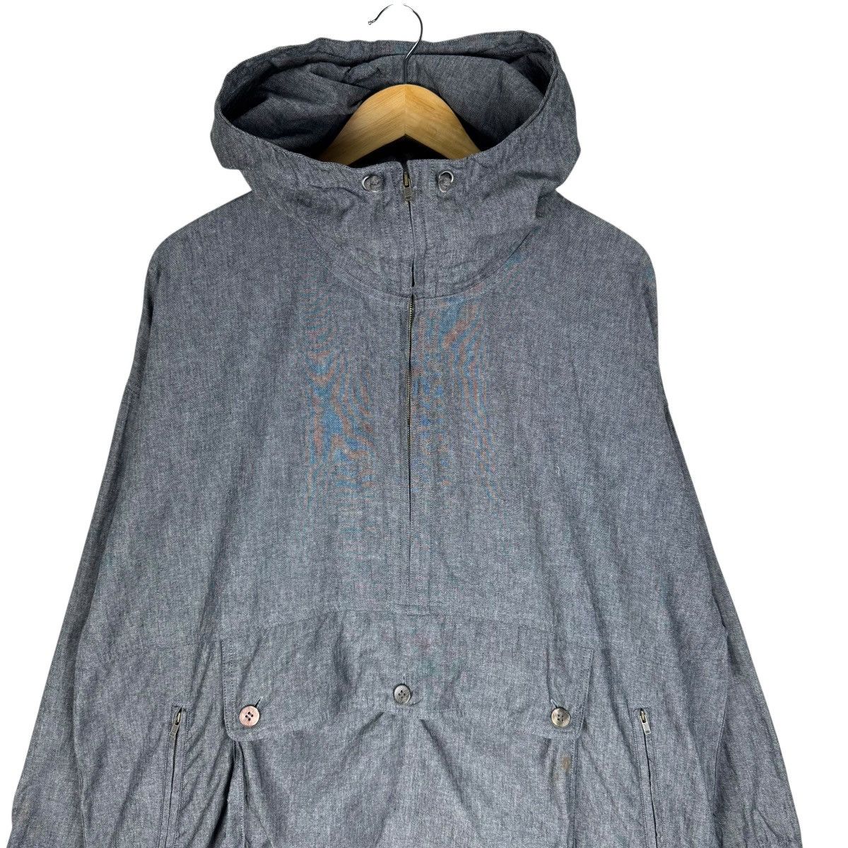 Issey Miyake 🔥80s ISSEY MIYAKE HOODIE ANORAK JACKET Size US M / EU 48-50 / 2 - 5 Thumbnail