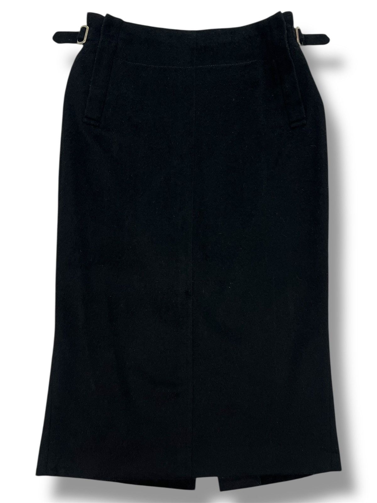 Vintage Mr&Mrs Macleod Side Buckle Wool Skirt Size 26" / US 2 / IT 38 - 1 Thumbnail