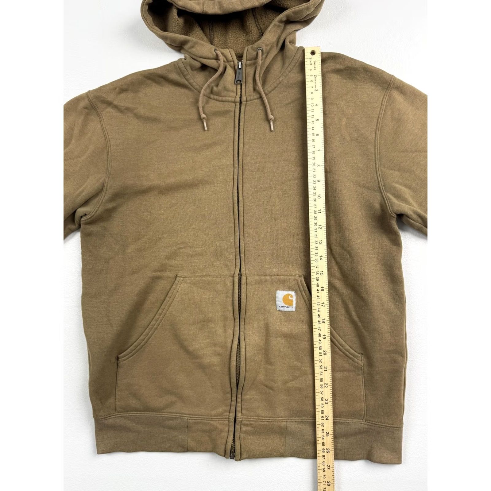 Carhartt Carhartt Hoodie Mens M Brown Full Zip Fleece Pockets Sweatshirt Jacket Style Size US M / EU 48-50 / 2 - 4 Thumbnail