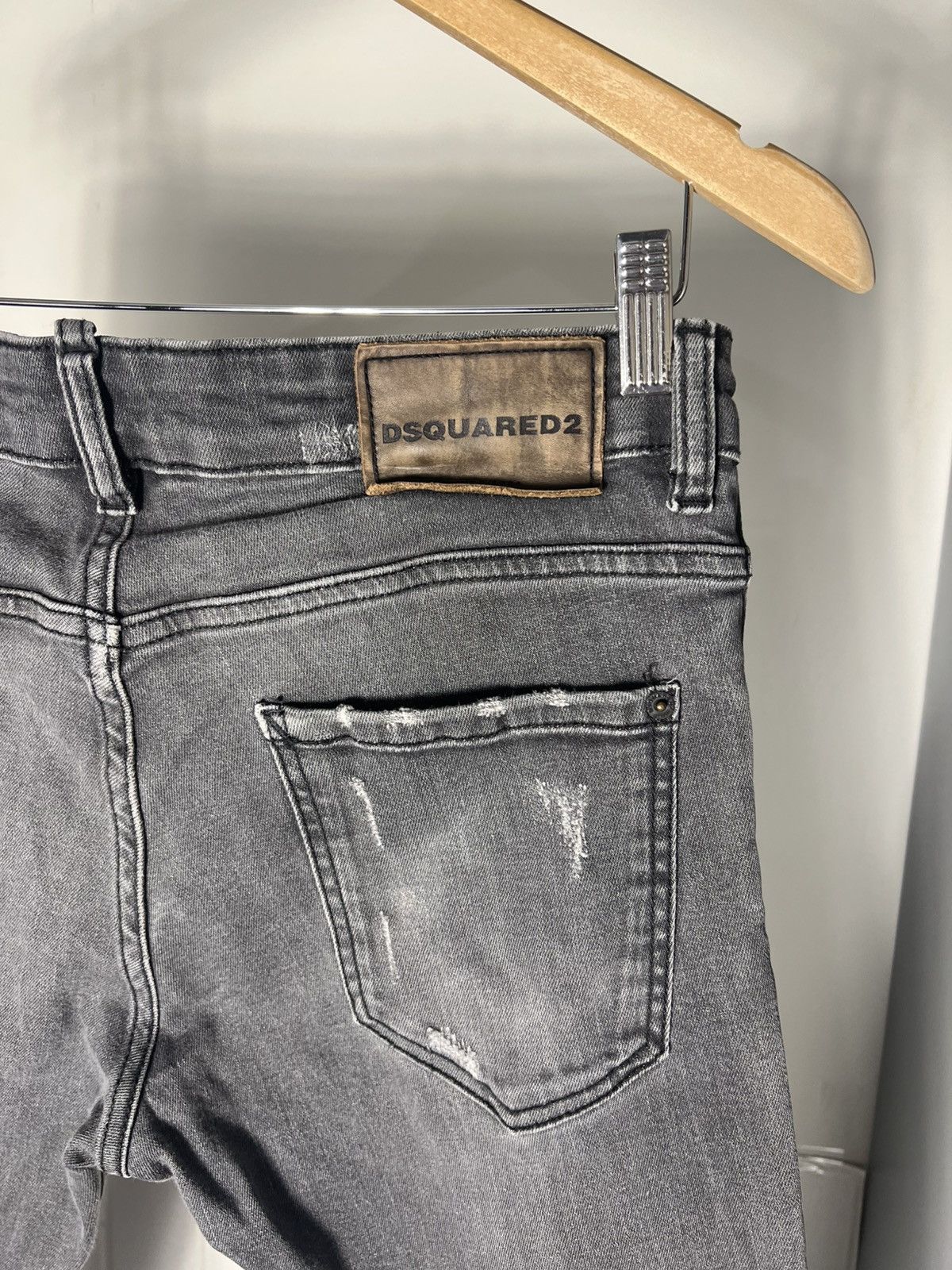 Dsquared2 × Vintage VERY RARE DSQUARED2 DESIGNER DENIM JEANS JAPAN STYLE LUXURY Size US 31 - 11 Thumbnail