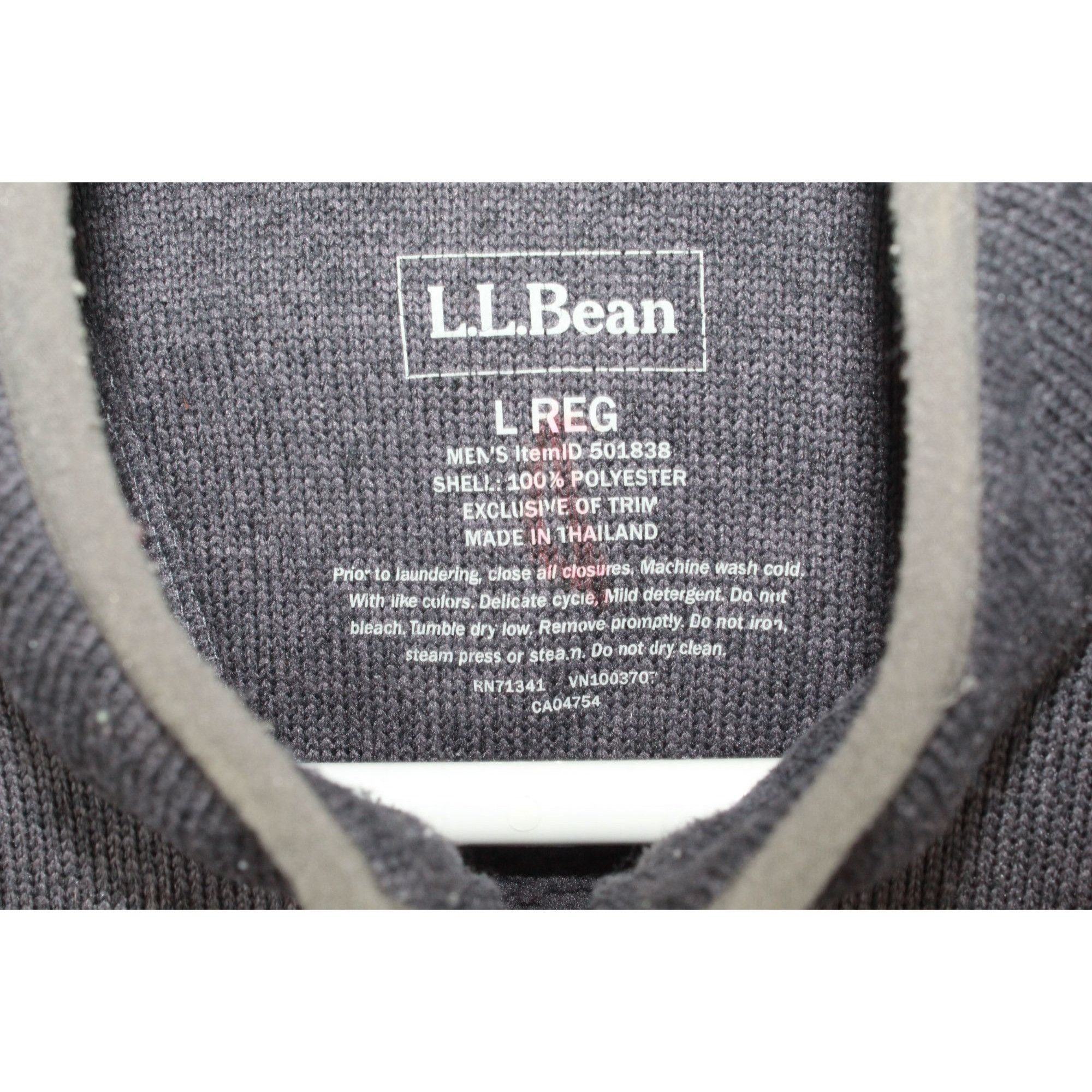 L.L. Bean LL Bean Rugged Fleece Full Zip Jacket Gray L Size US L / EU 52-54 / 3 - 4 Thumbnail