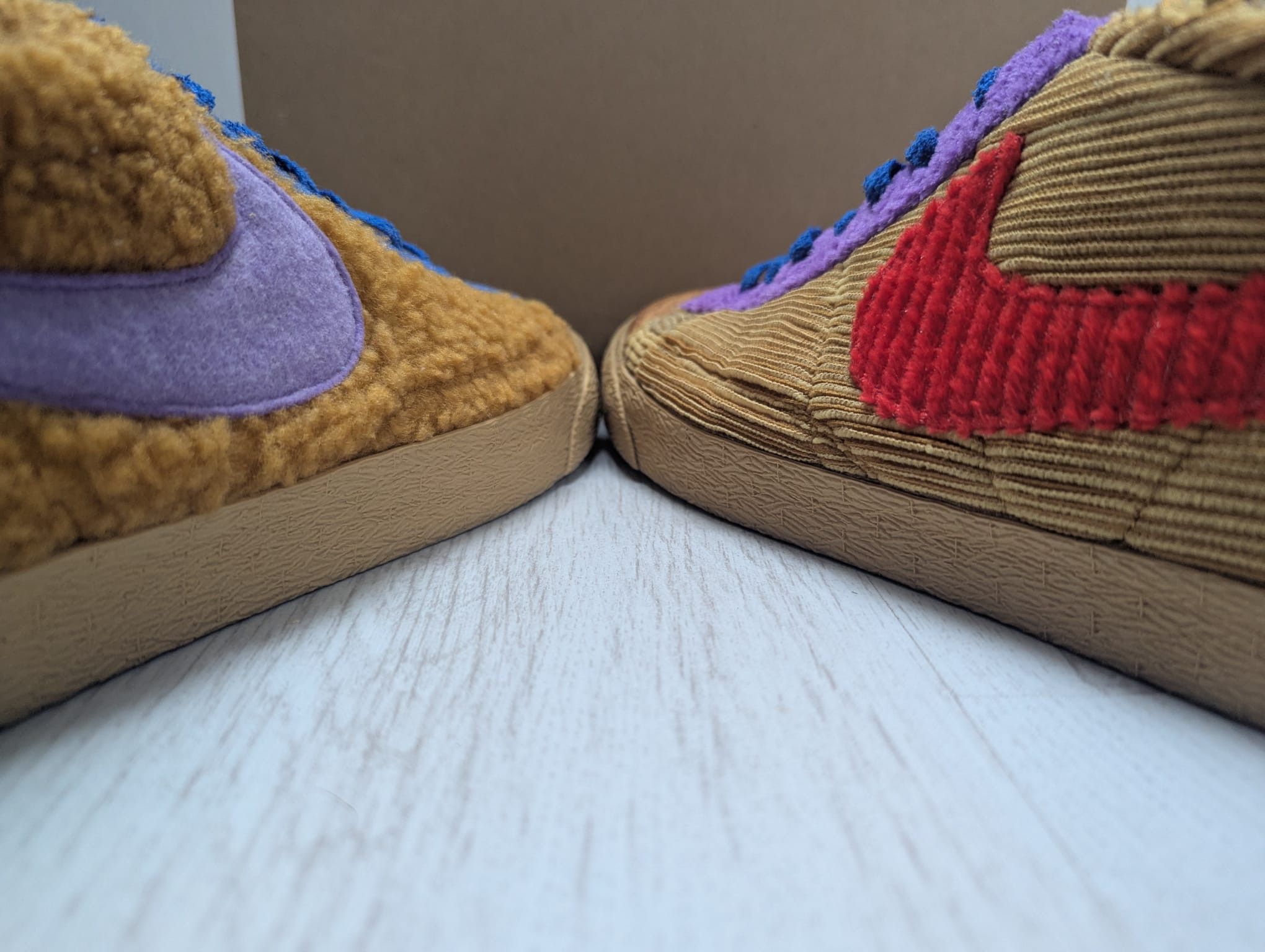 Cactus Plant Flea Market × Nike Nike x Cactus Plant Flea Market You Blazer Mid Beige Red Size US 12 / EU 45 - 4 Thumbnail