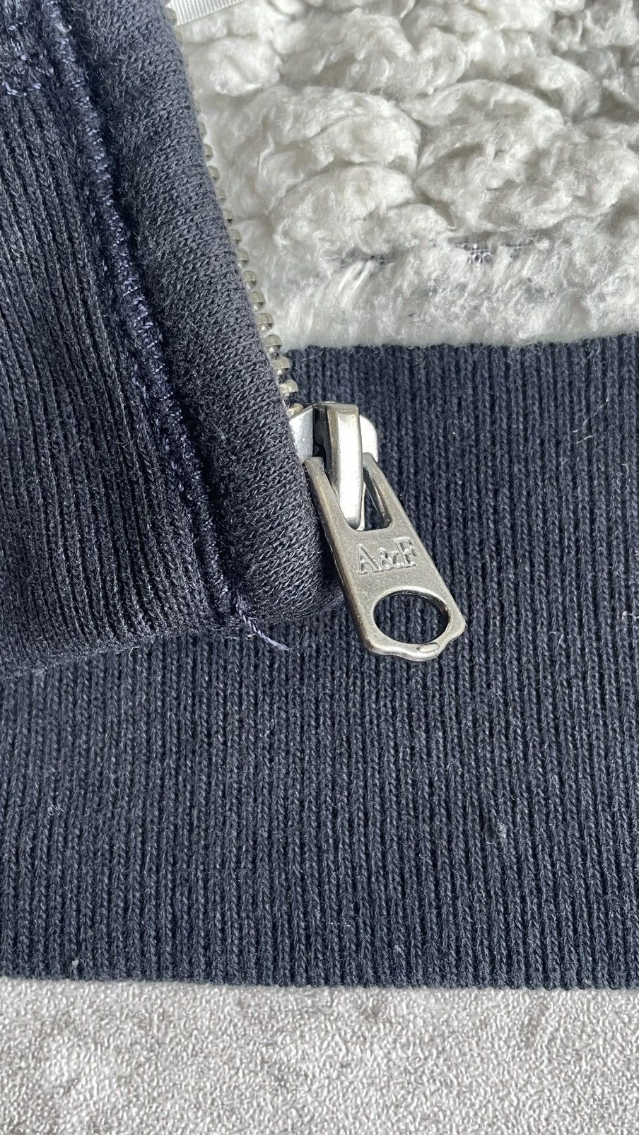 Japanese Brand Abercrombie & Fitch Sherpa Hoodie Size US M / EU 48-50 / 2 - 9 Thumbnail