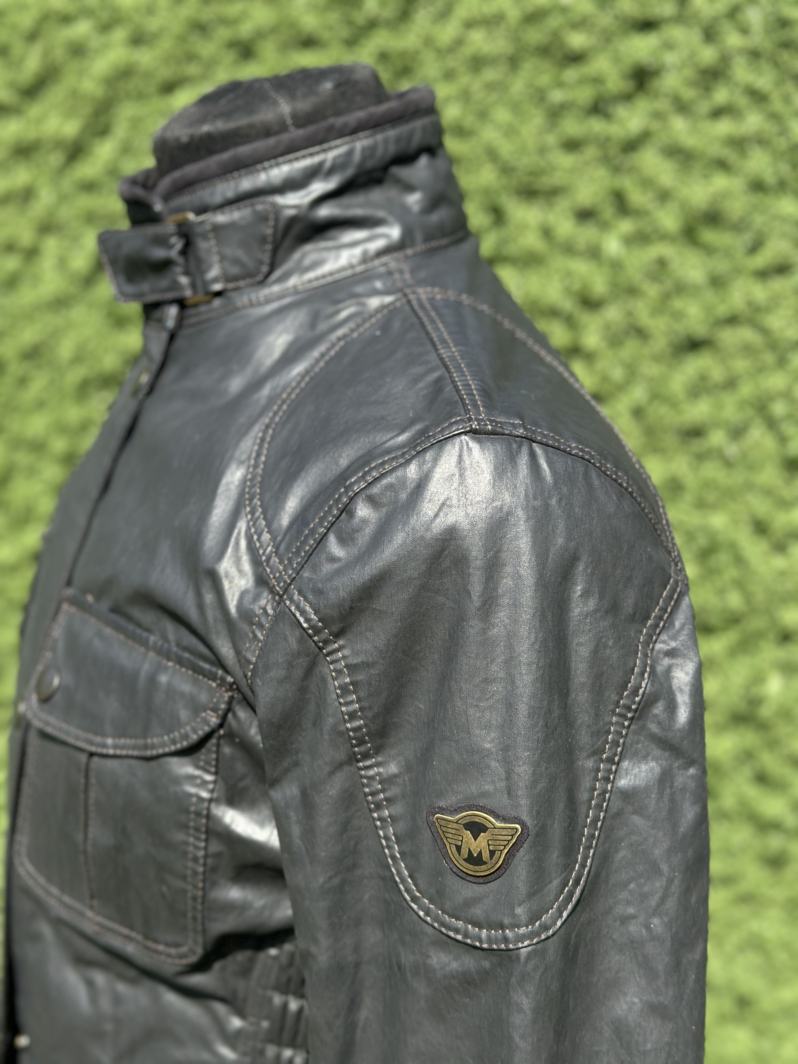 Matchless Matchless London Waxed Cotton Motorcycle Jacket Size 46 Size L / US 10 / IT 46 - 7 Thumbnail