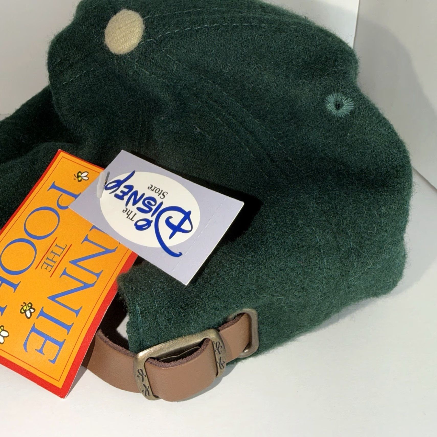 Disney VINTAGE Disney Tigger Wool Blend Hat Cap Strap Back Green 90s New Men Baseball Cap Adjustable Toys Animals Cartoon Boys Mens Size ONE SIZE - 5 Thumbnail