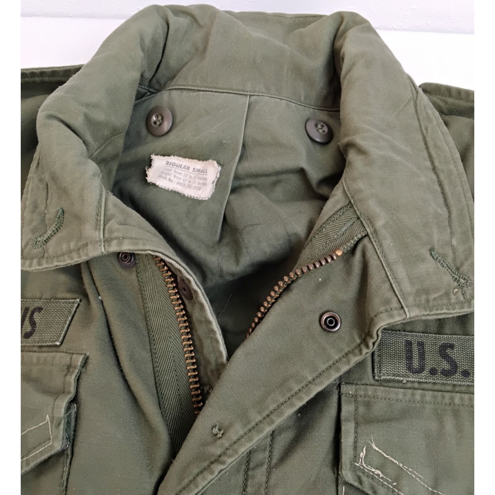 Other M65 Field Coat Stock Men's S Vintage 1960's Talon Zip Size US S / EU 44-46 / 1 - 12 Thumbnail